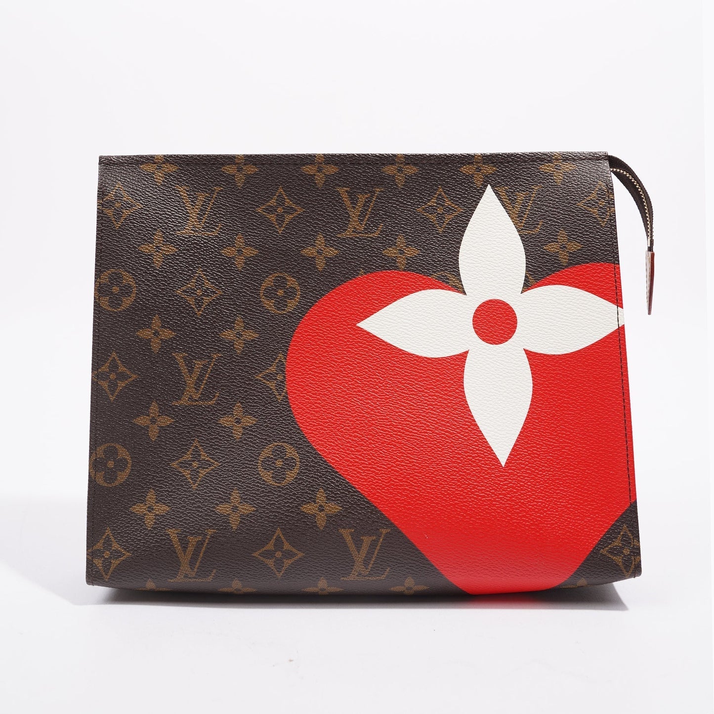 Louis Vuitton Womens Game On Toiletry 26 Pouch Monogram Canvas Clutch