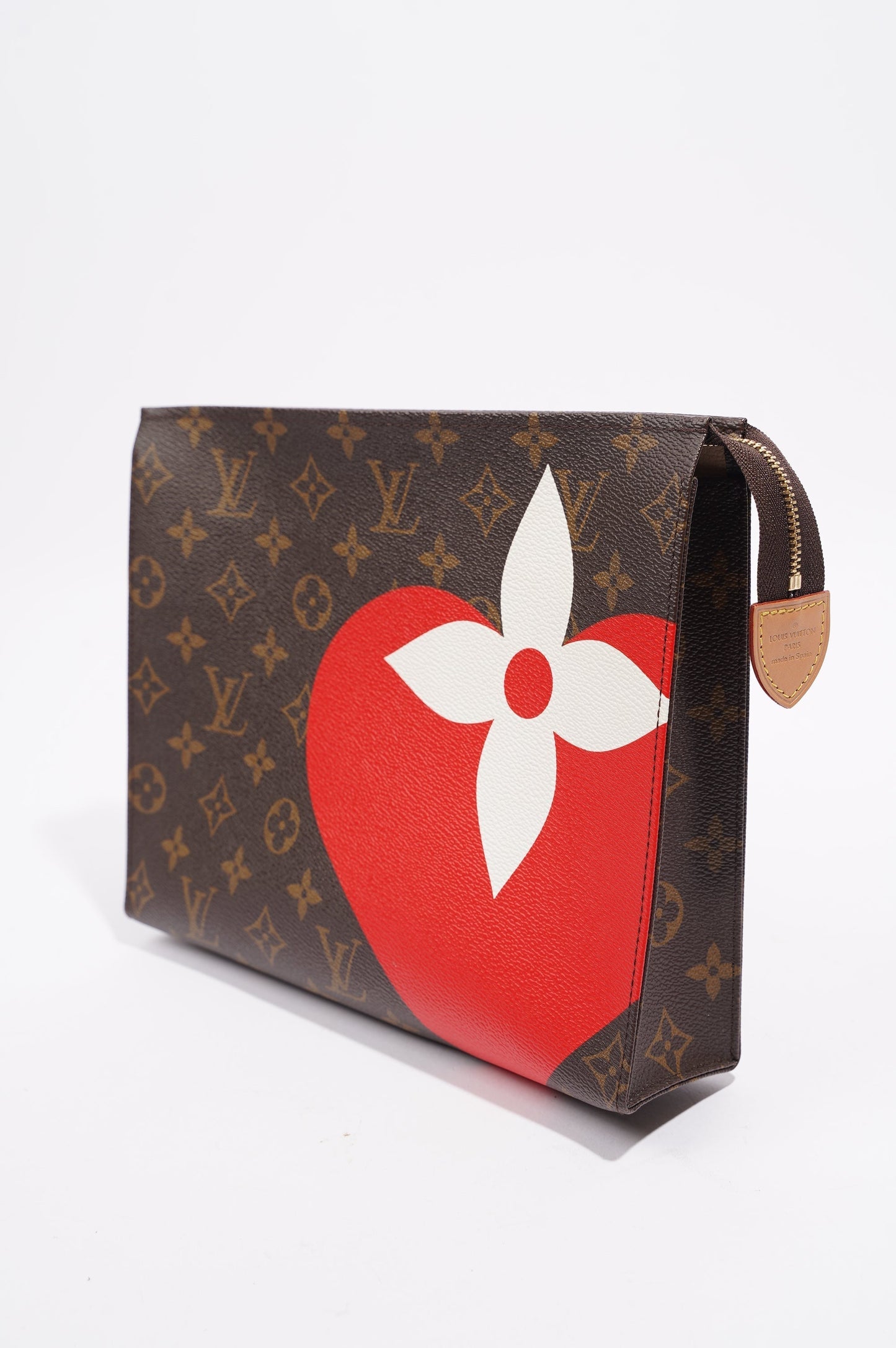 Louis Vuitton Womens Game On Toiletry 26 Pouch Monogram Canvas Clutch