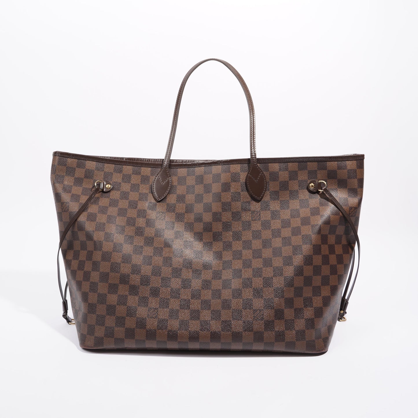 Louis Vuitton Womens Neverfull Damier Ebene GM Tote