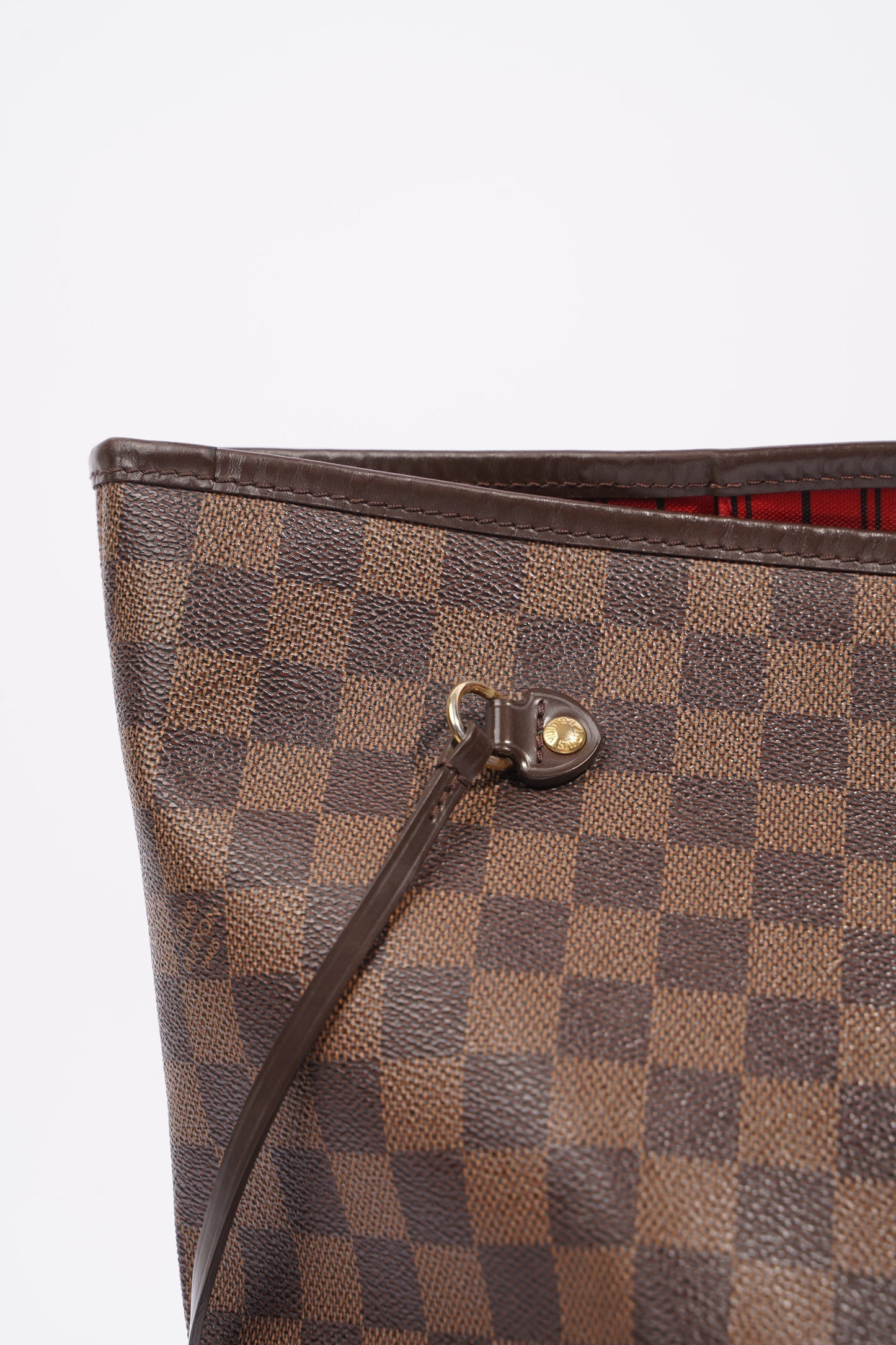 Louis Vuitton Womens Neverfull Damier Ebene GM Tote