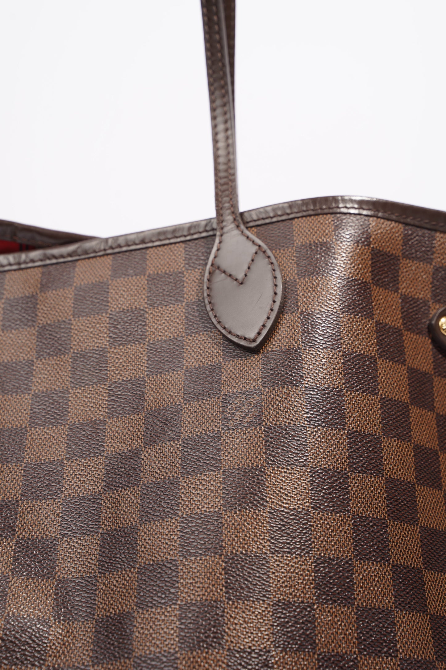 Louis Vuitton Womens Neverfull Damier Ebene GM Tote