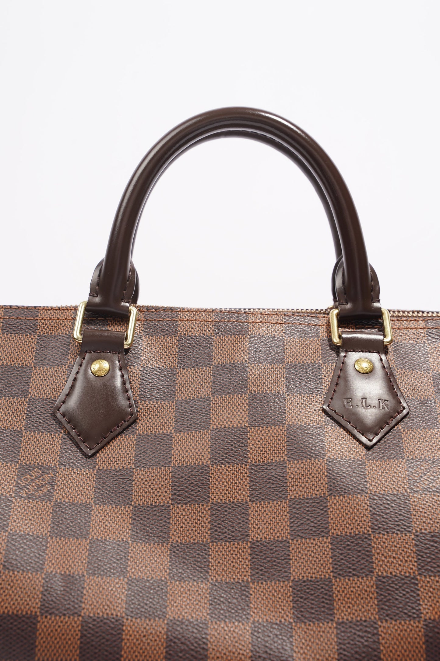 Louis Vuitton Womens Bag Damier Ebene Canvas 30