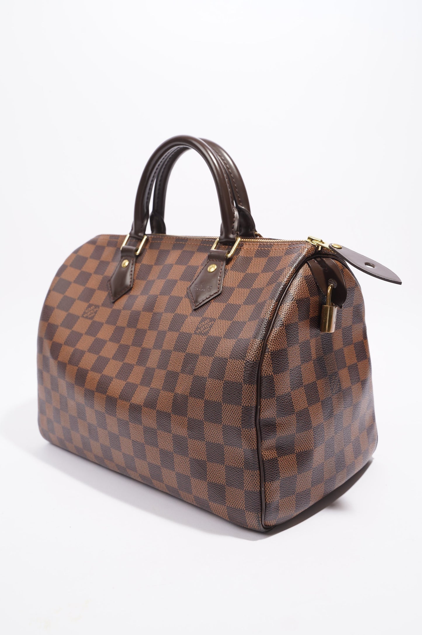 Louis Vuitton Womens Bag Damier Ebene Canvas 30