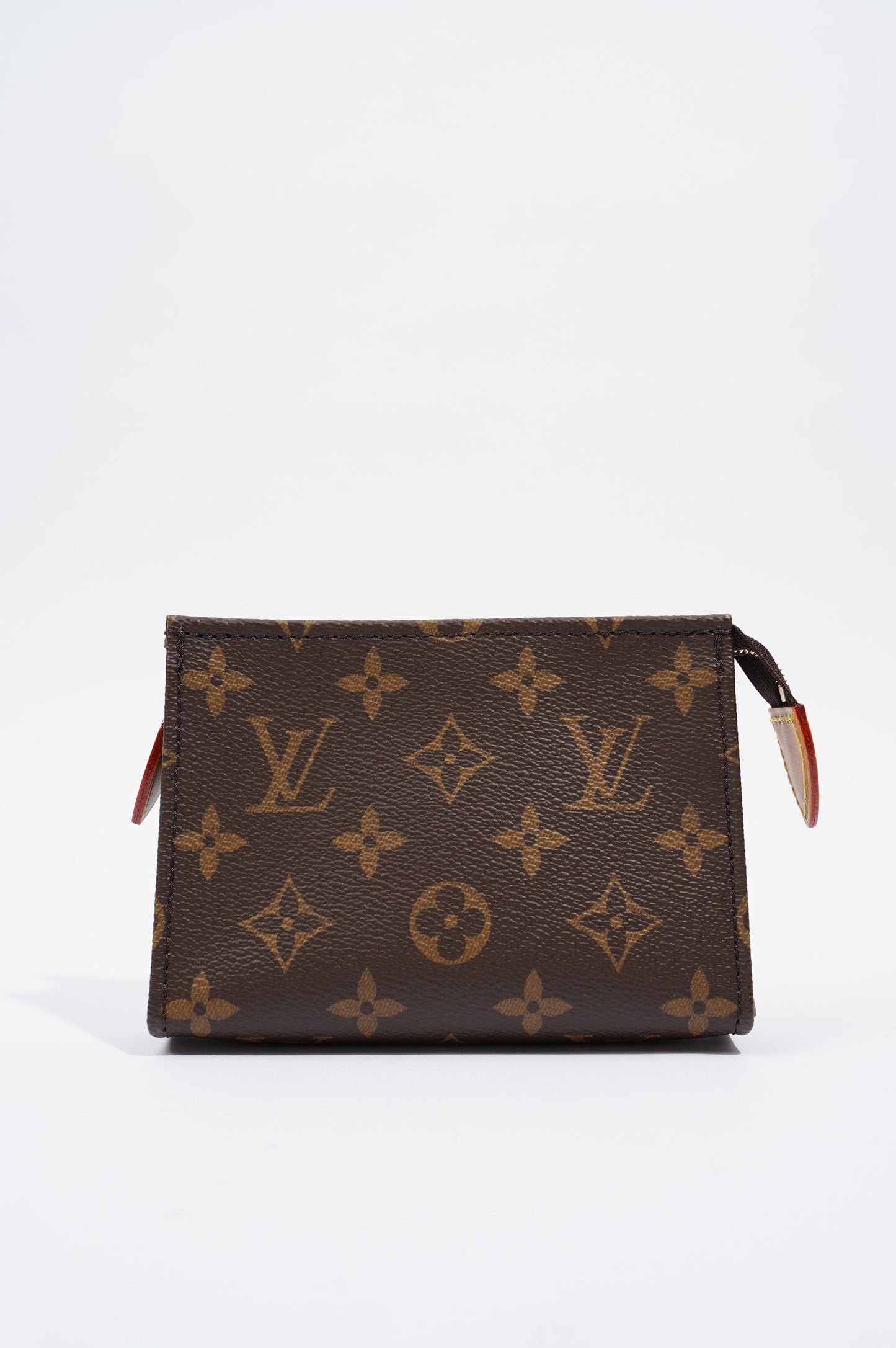 Louis Vuitton Womens LV Pouch on Chain Monogram Canvas Clutch