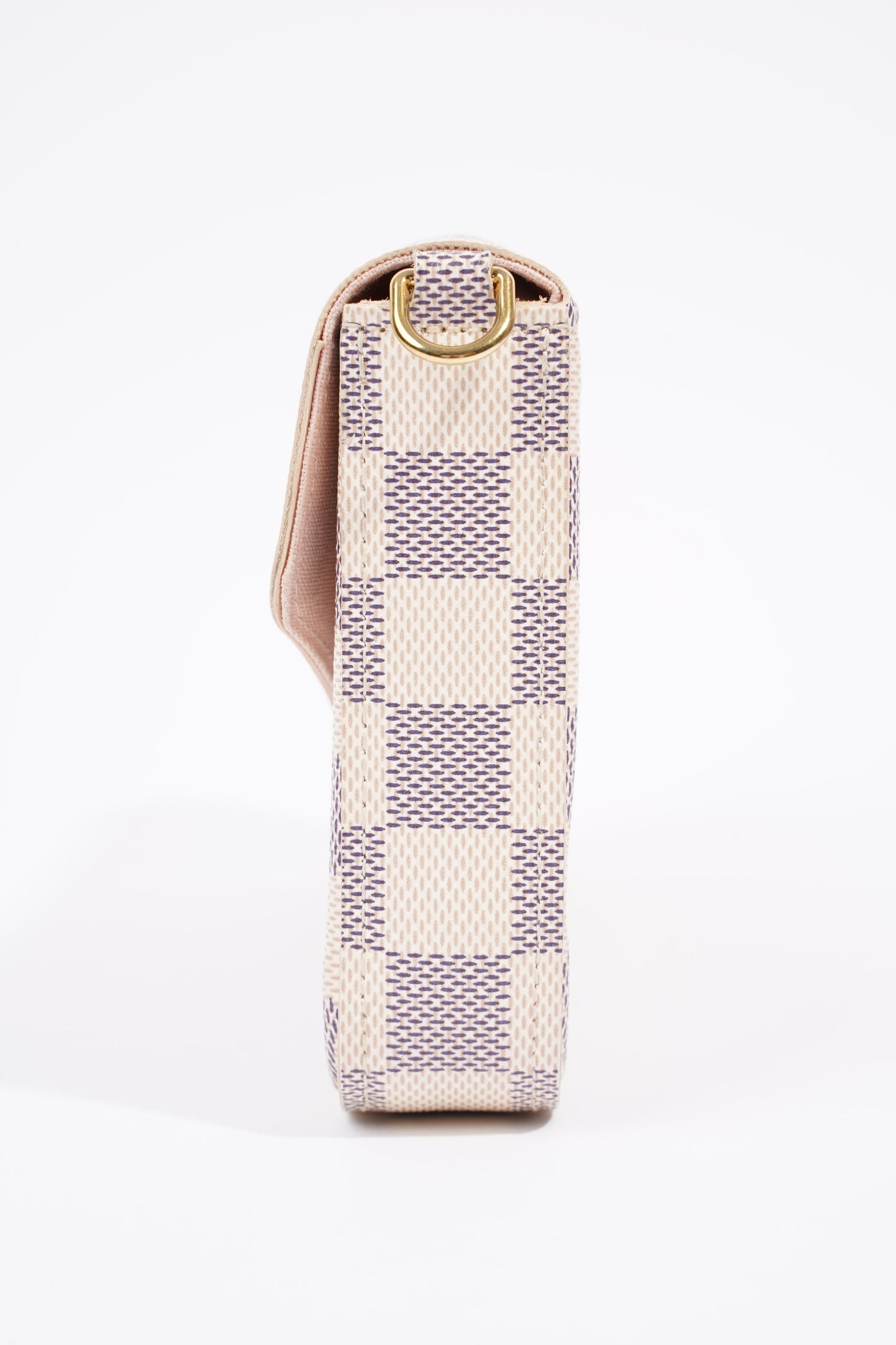 Louis Vuitton Felicie Pochette Damier Azur Canvas Clutch