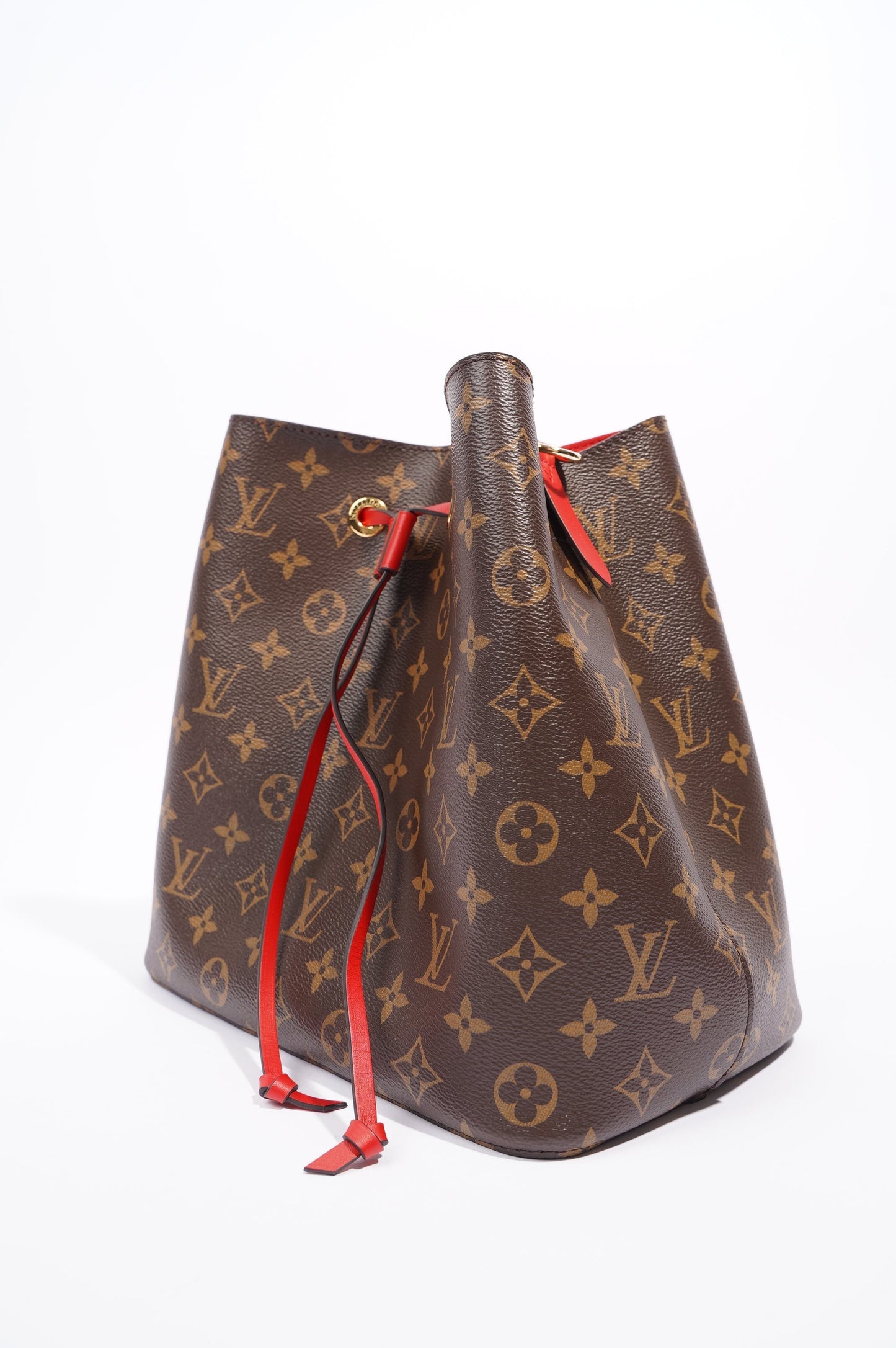 Louis Vuitton Womens Neo Noe Monogram Red OS Handbag