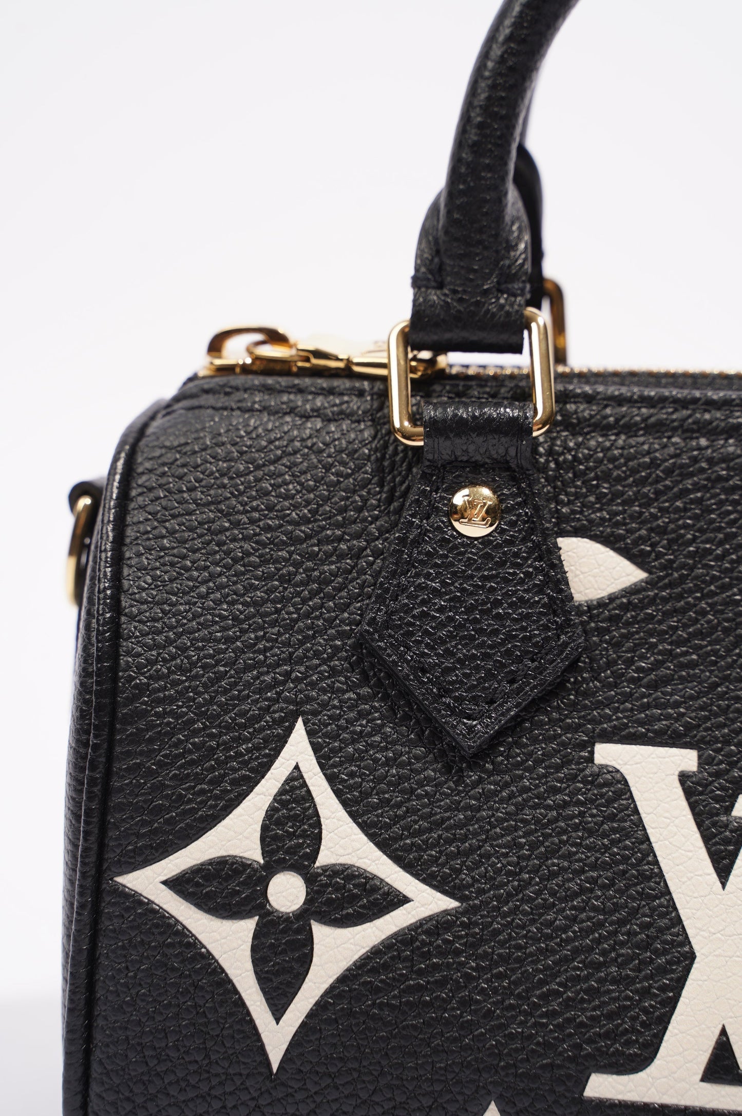 Louis Vuitton Womens Bandouliere Bag Monogram Empreinte Leather Nano