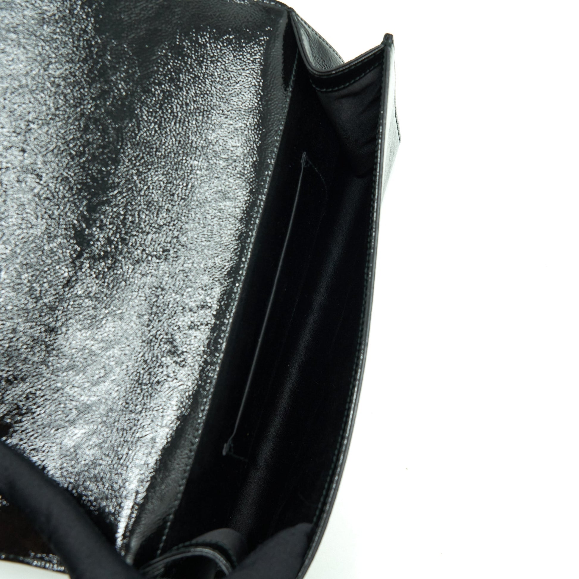 Saint Laurent / Clutch Patent Black