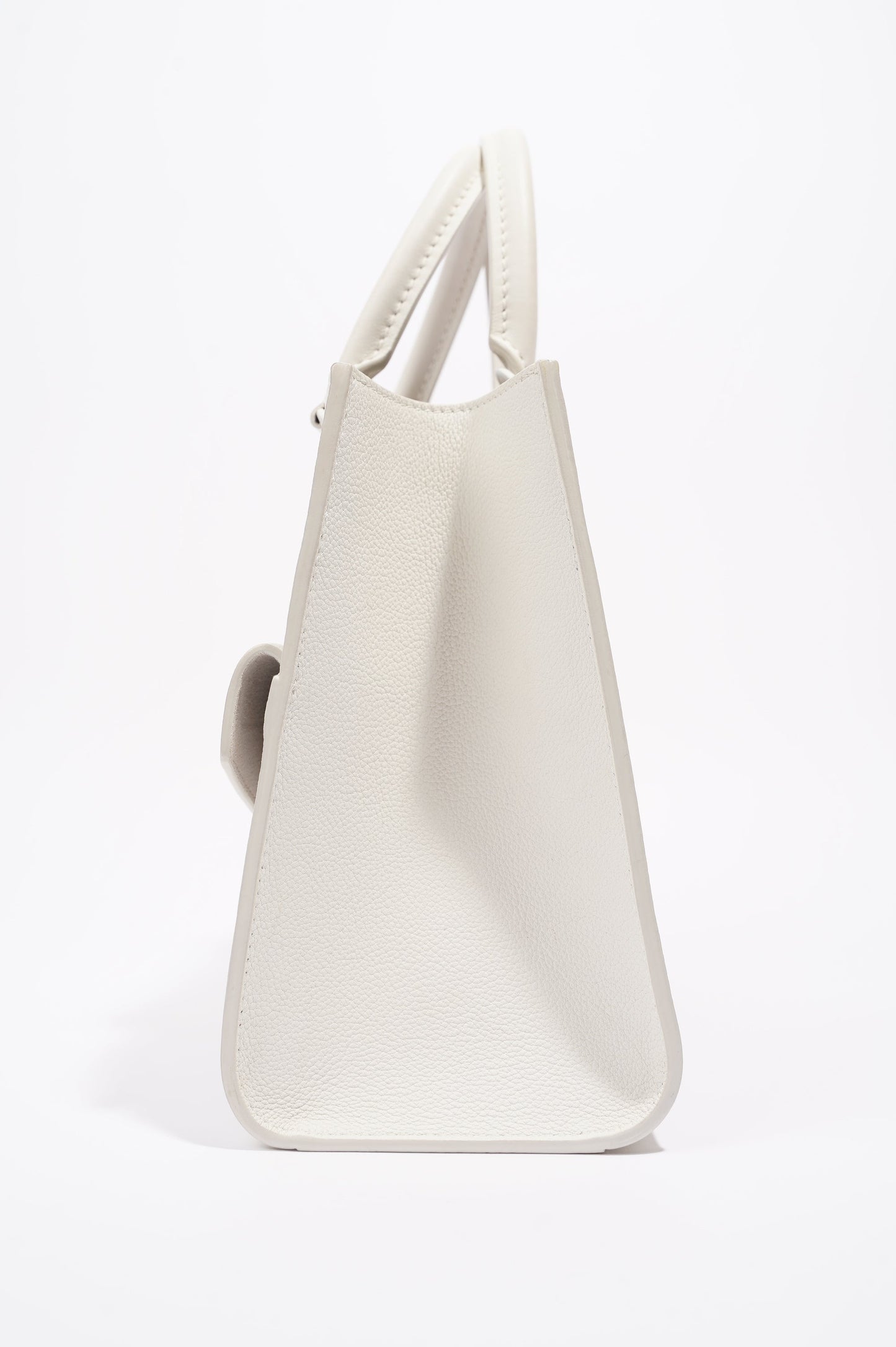 Louis Vuitton Womens Lockme Bag White Leather