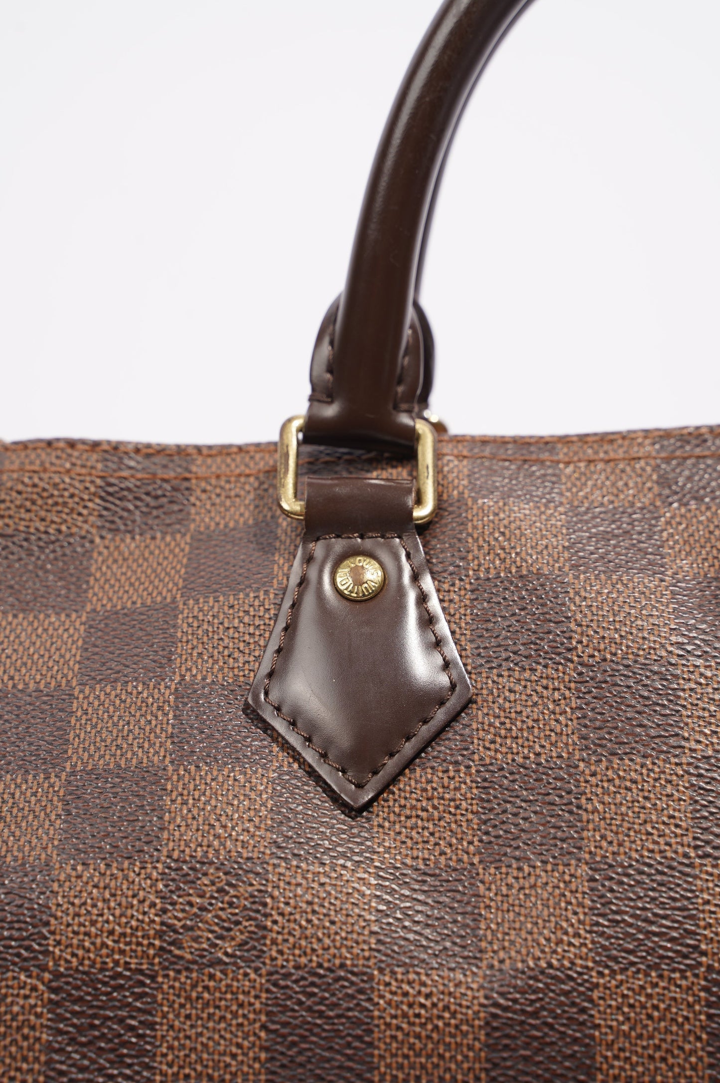 Louis Vuitton Womens Bag Damier Ebene Canvas 30