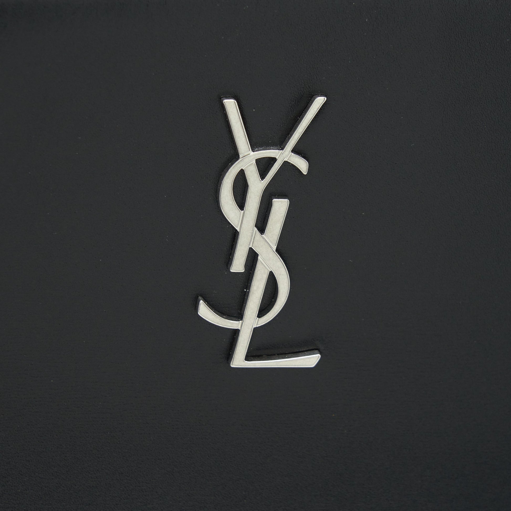 Saint Laurent iPad Holder /Clutch Calfskin Black