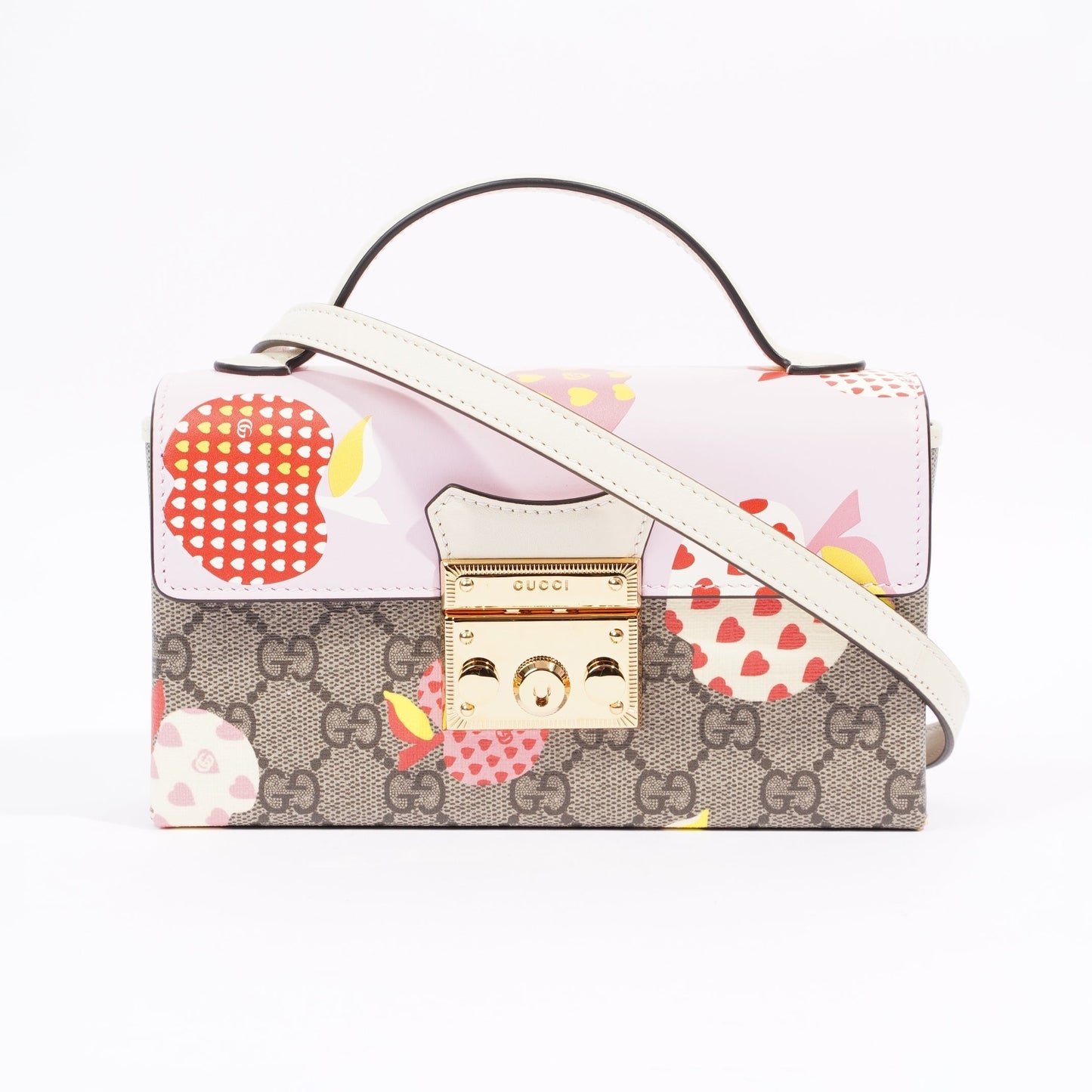 Gucci Lou Monogram Mini Canvas Crossbody