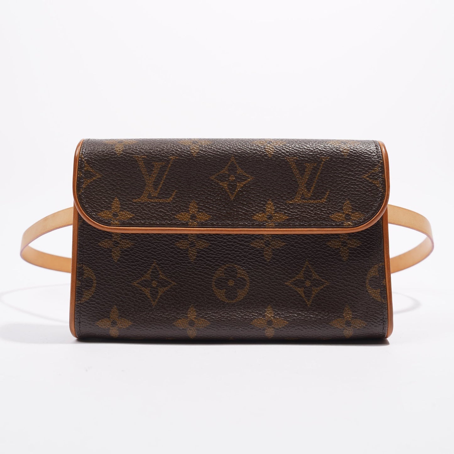 Louis Vuitton Pochette Florentine Monogram Canvas Clutch