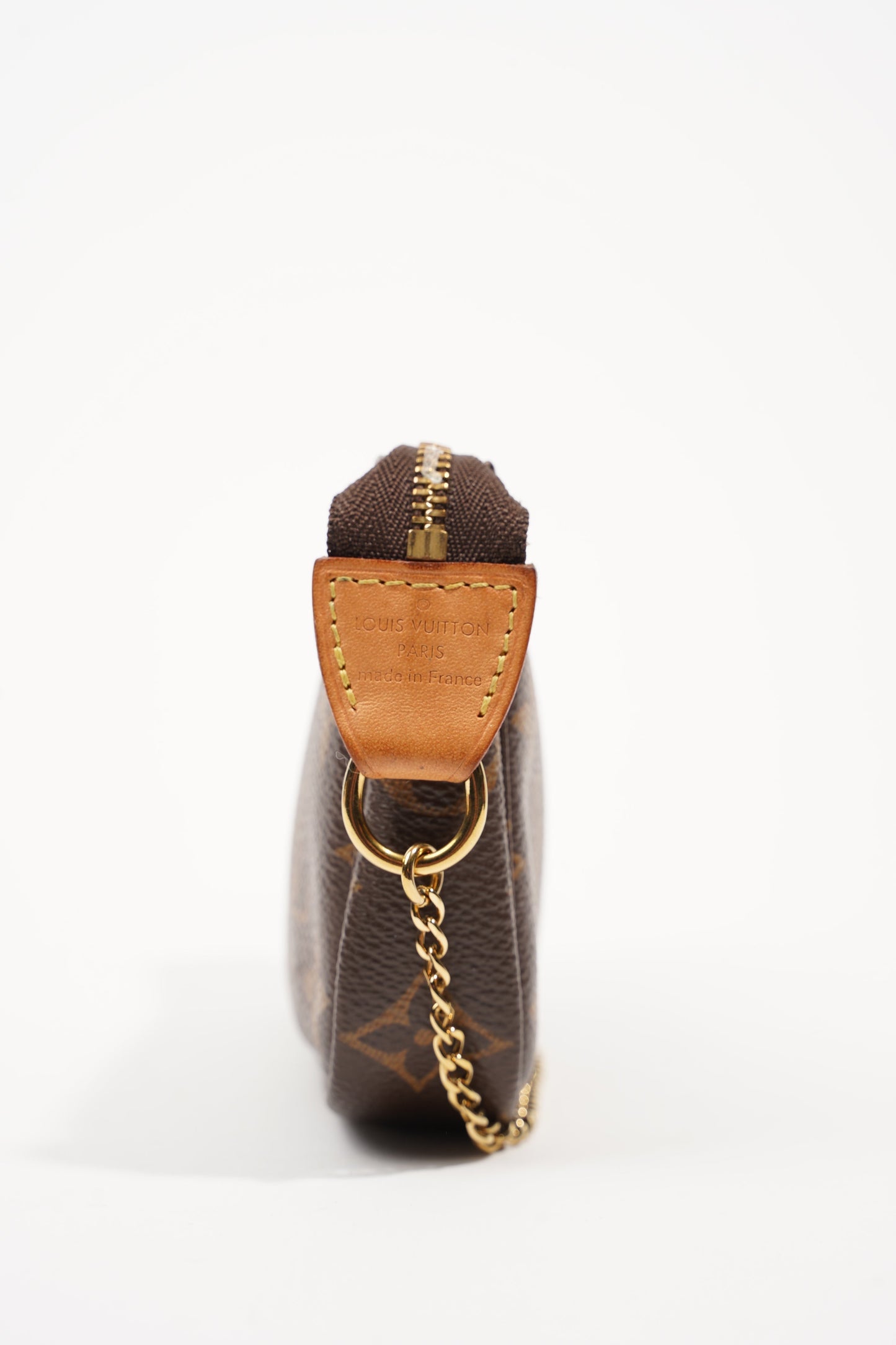 Louis Vuitton Womens Mini Pochette Monogram Clutch