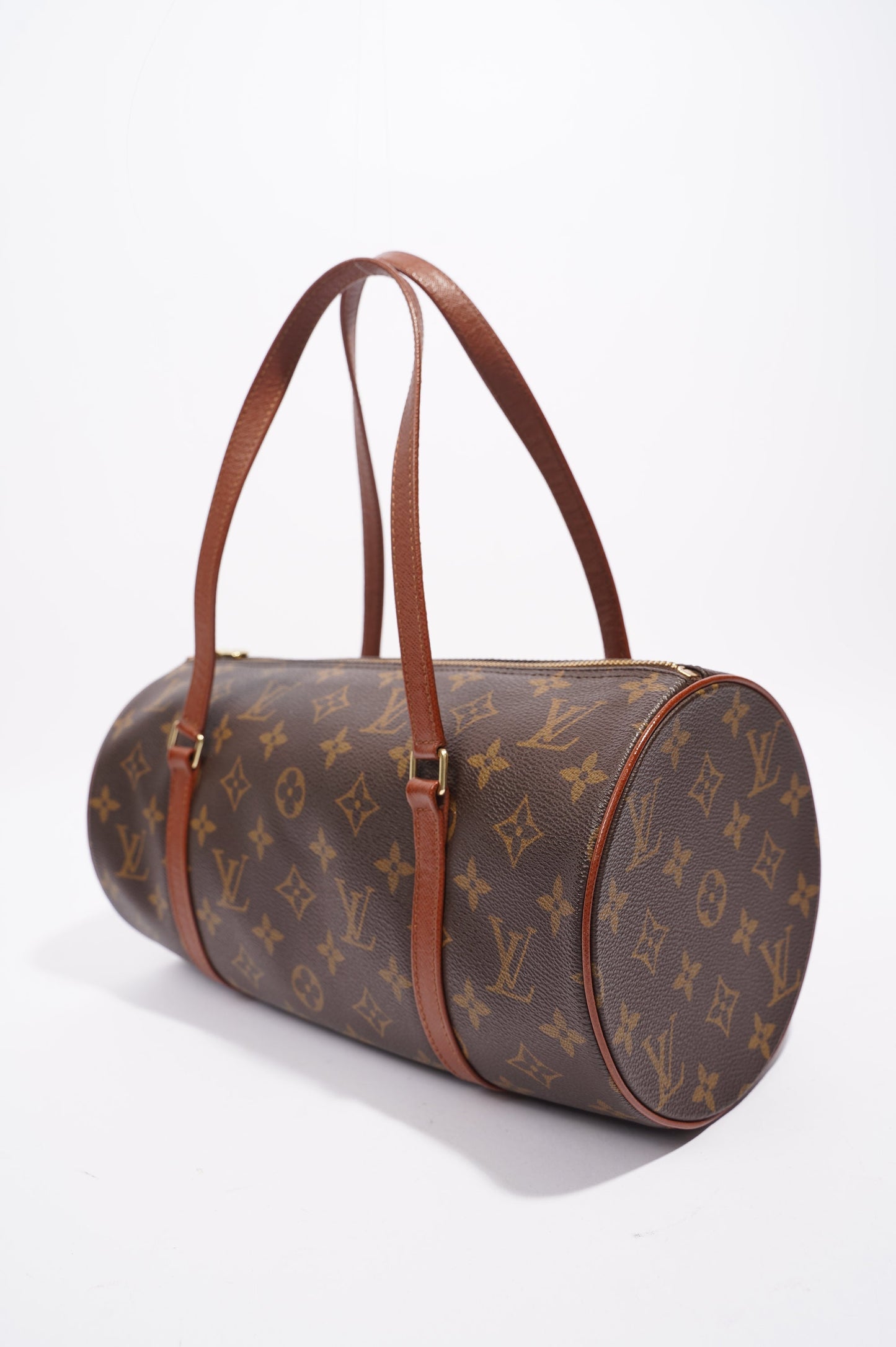 Louis Vuitton Womens Papillon Monogram Canvas 30 Handbag