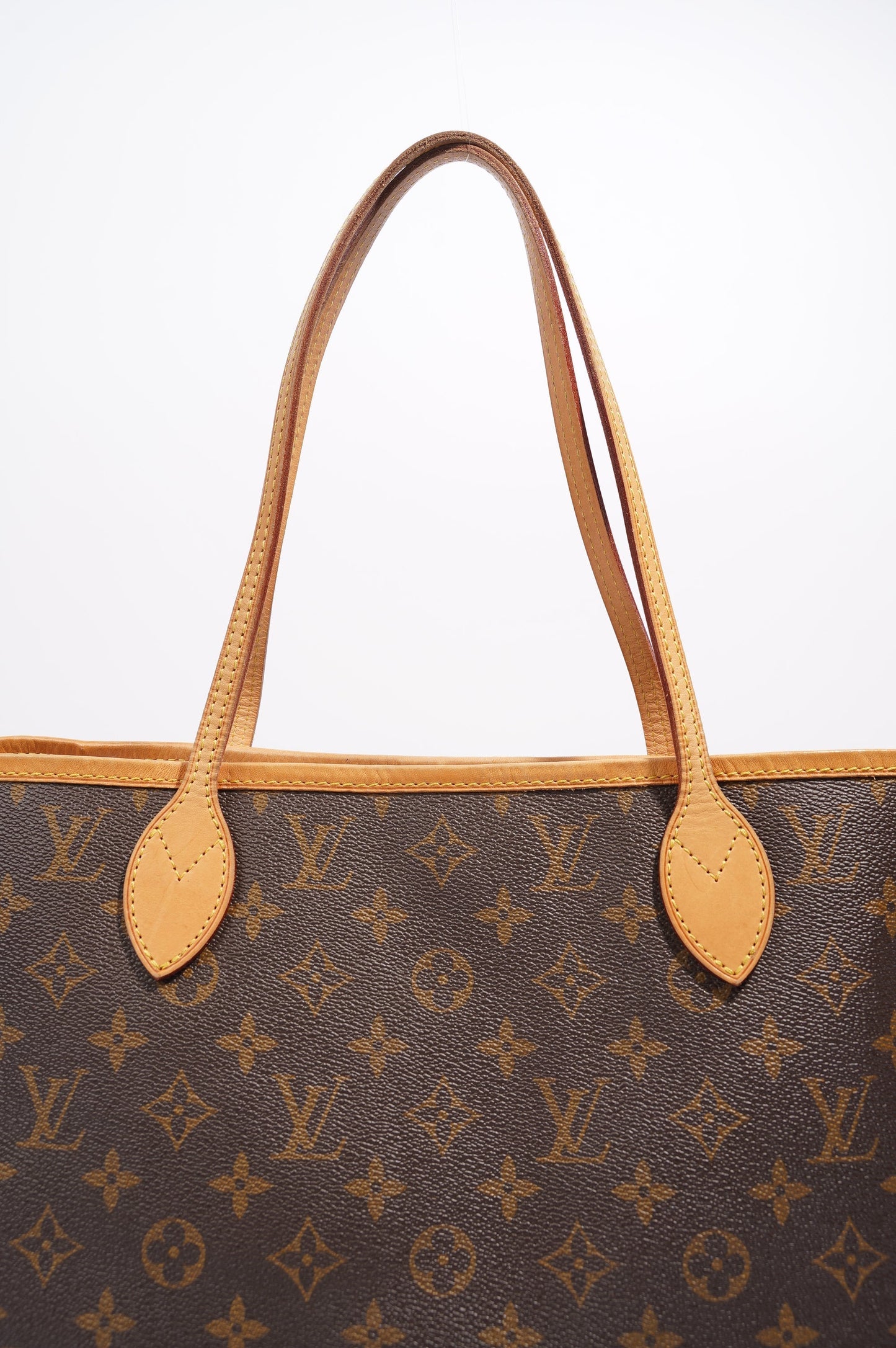 Louis Vuitton Womens Neverfull Monogram Canvas MM Tote
