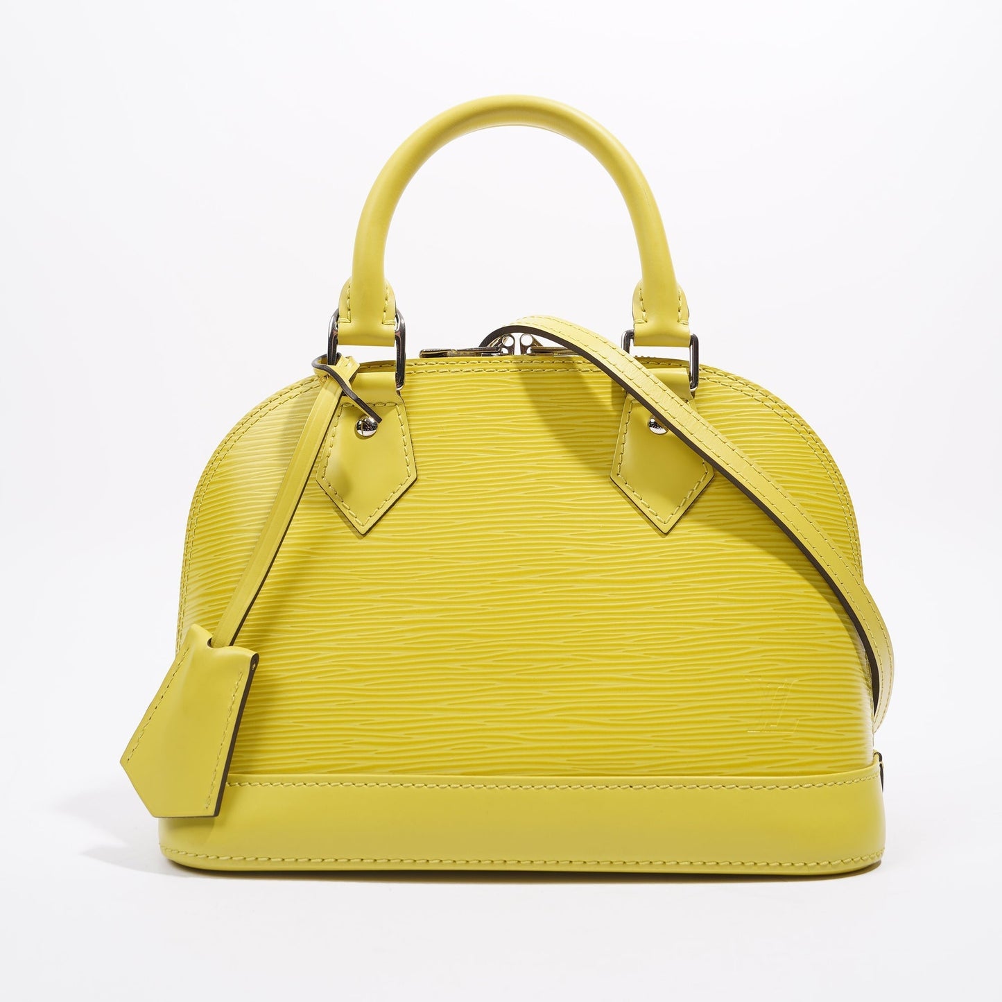 Louis Vuitton Womens Alma Epi Green BB Handbag