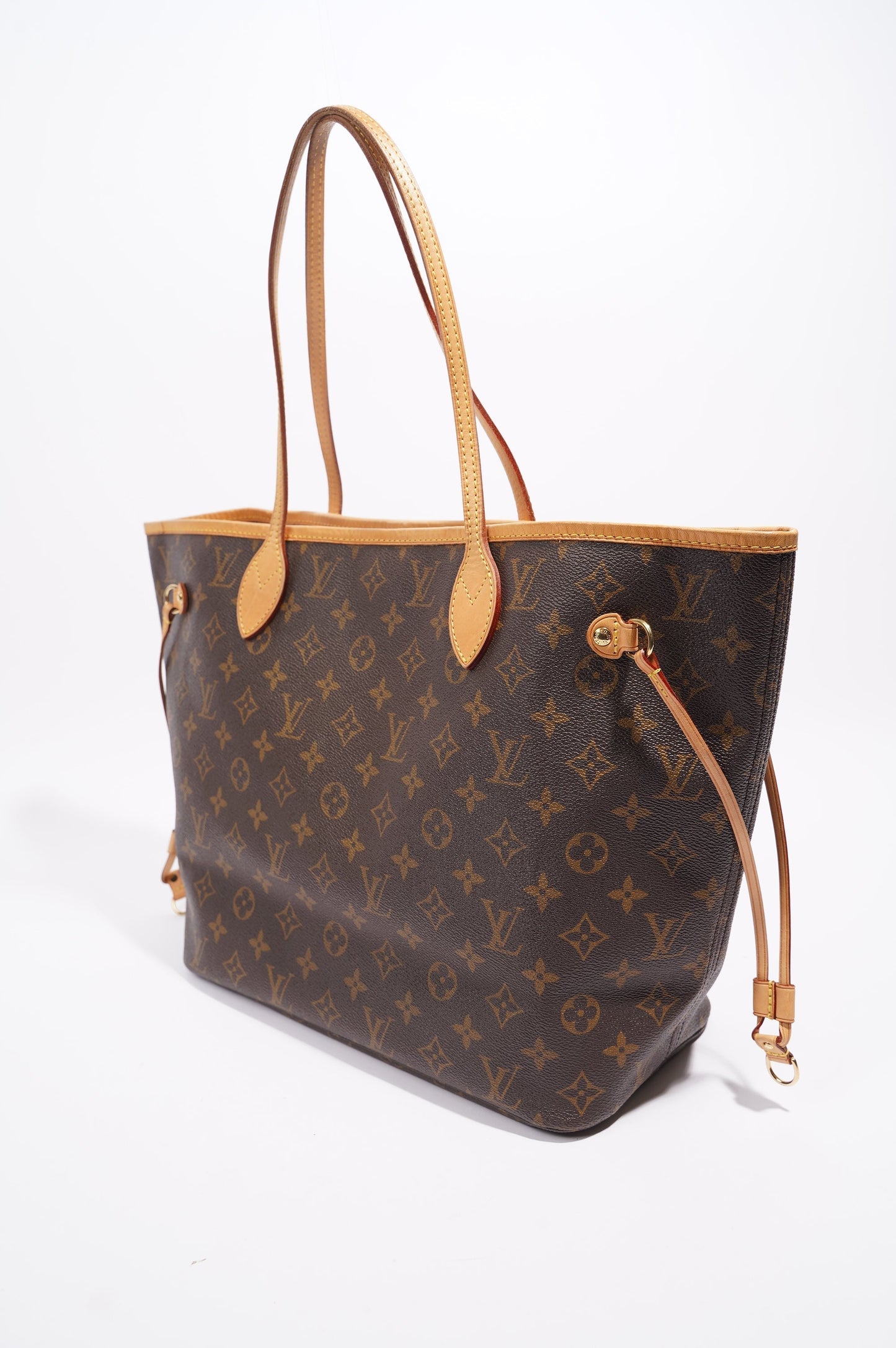 Louis Vuitton Womens Neverfull Monogram Canvas MM Tote