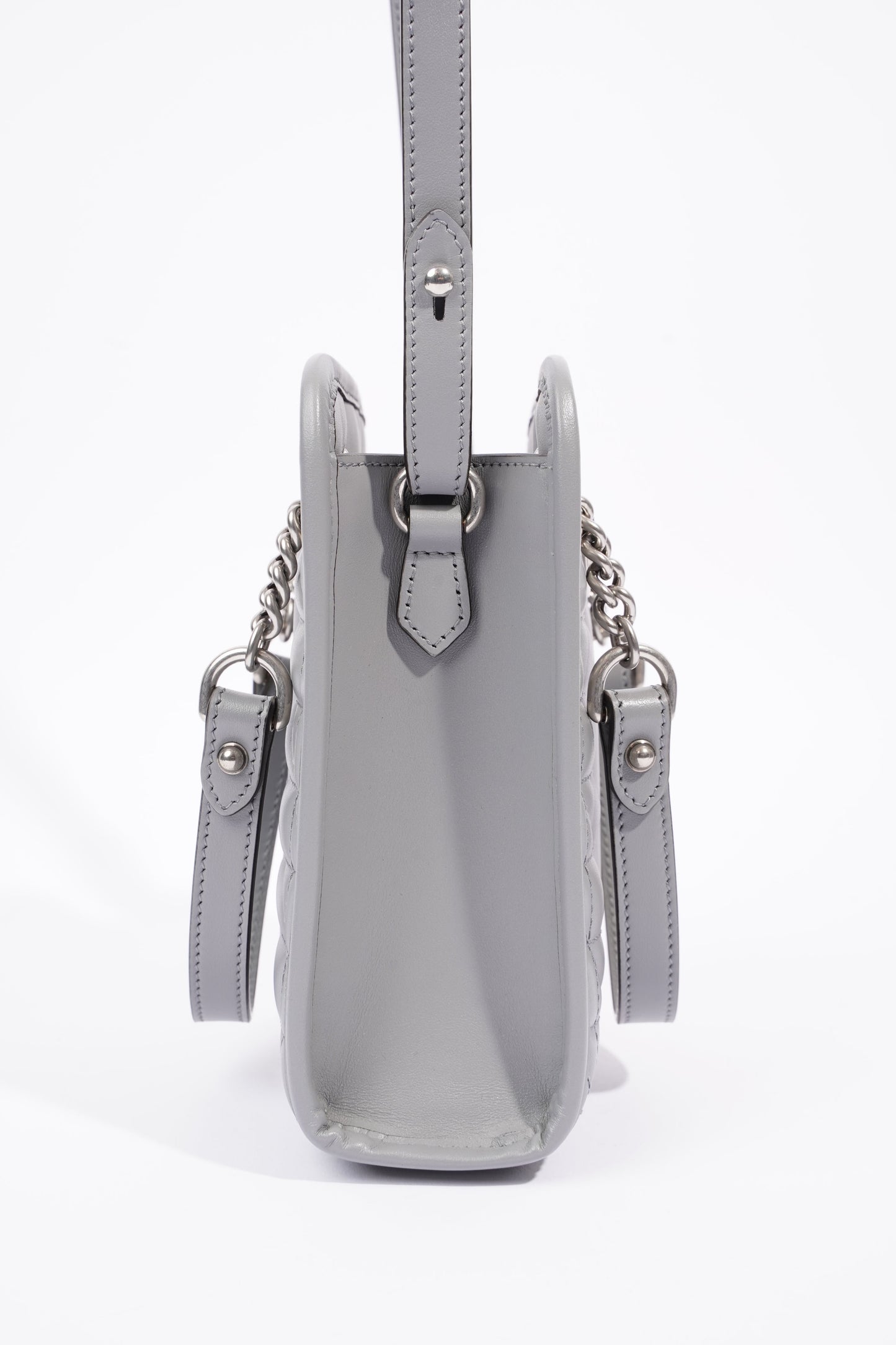 Gucci Lou Monogram Leather Mini Crossbody
