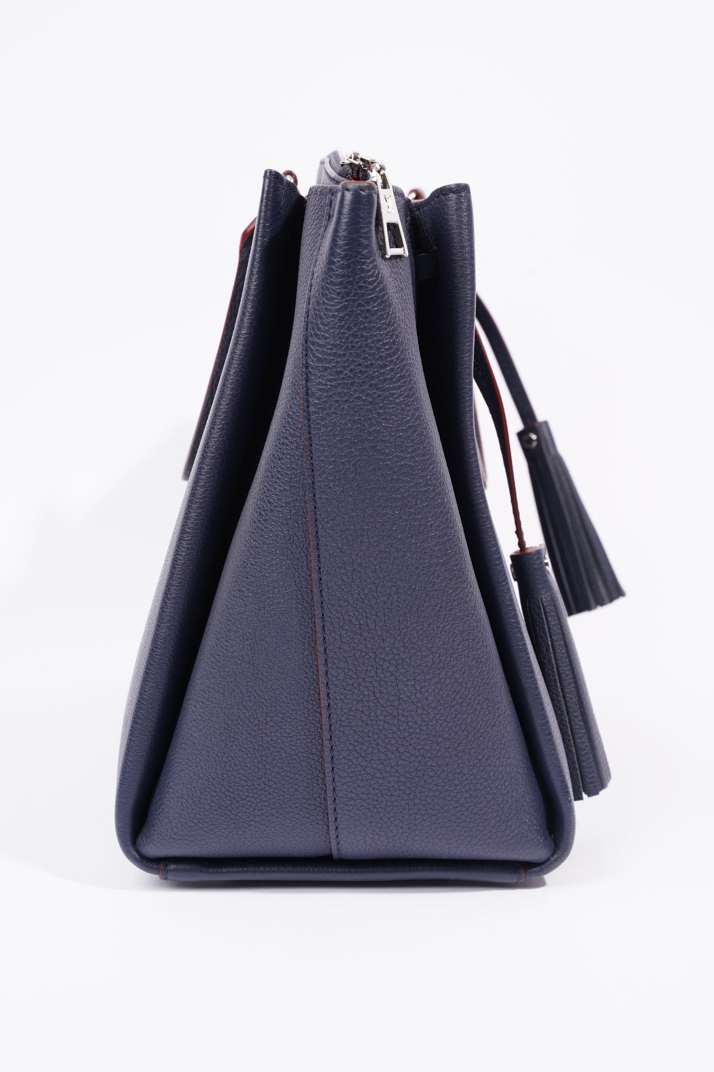 Louis Vuitton Lockme Tote Bag Blue Leather