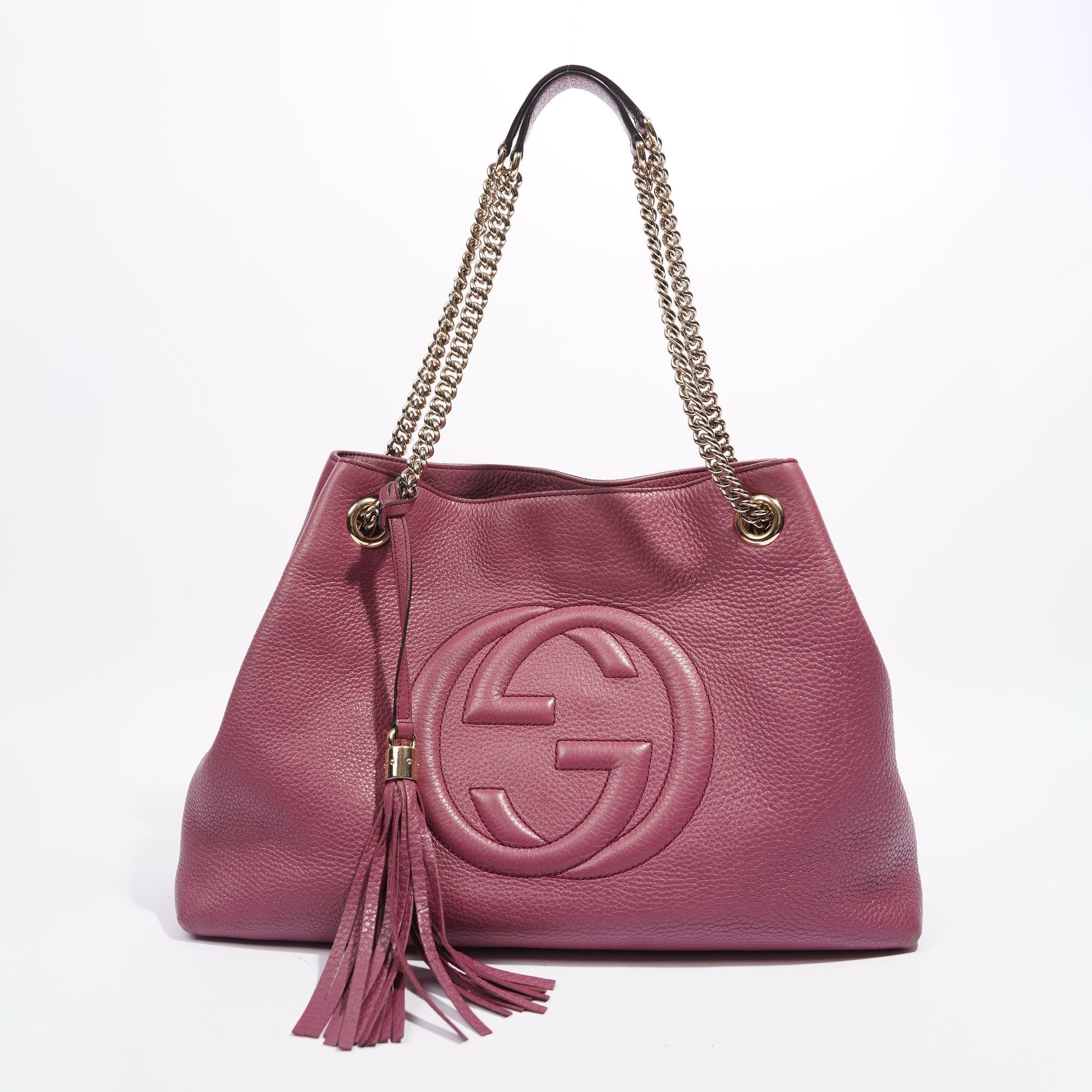 Gucci Lou Monogram Leather Tote