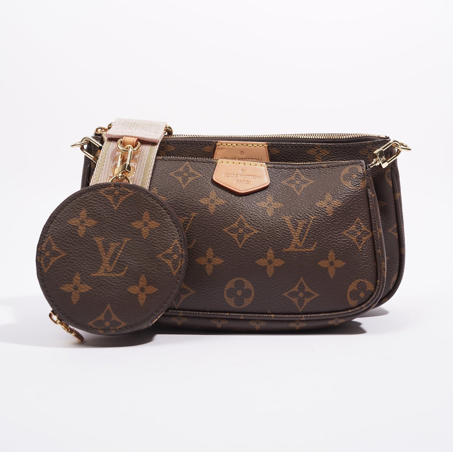 Louis Vuitton Womens Multi Pochette Accessoire Monogram Clutch