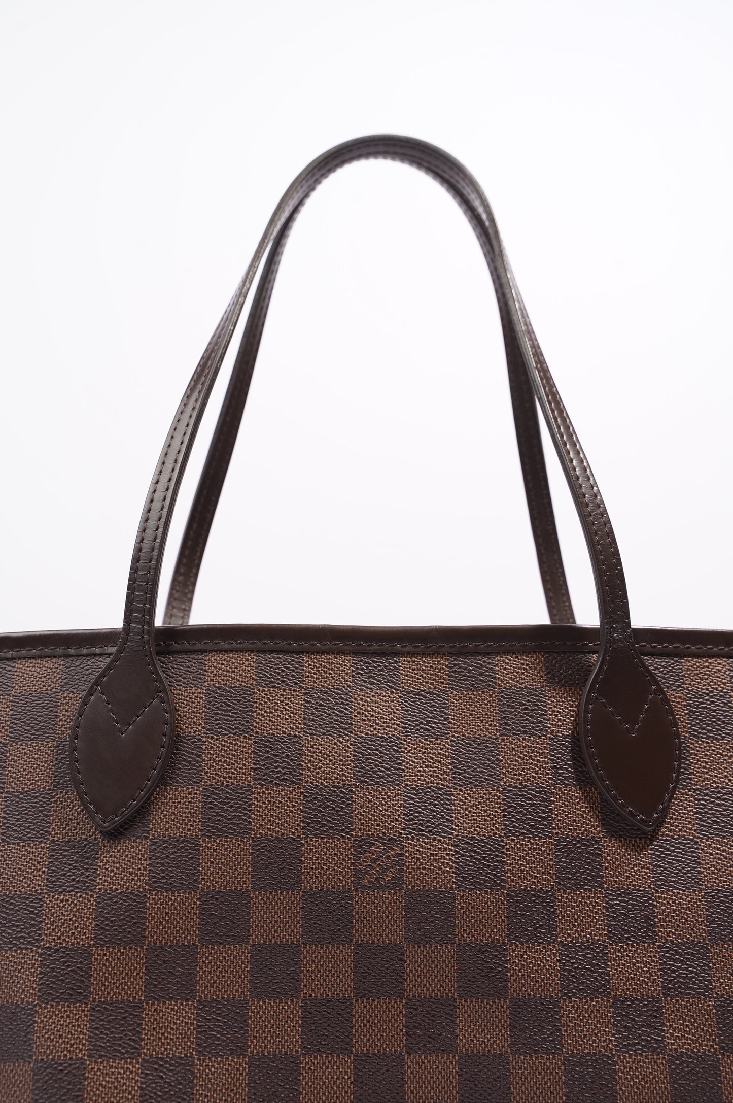 Louis Vuitton Womens Neverfull Damier Ebene MM Tote
