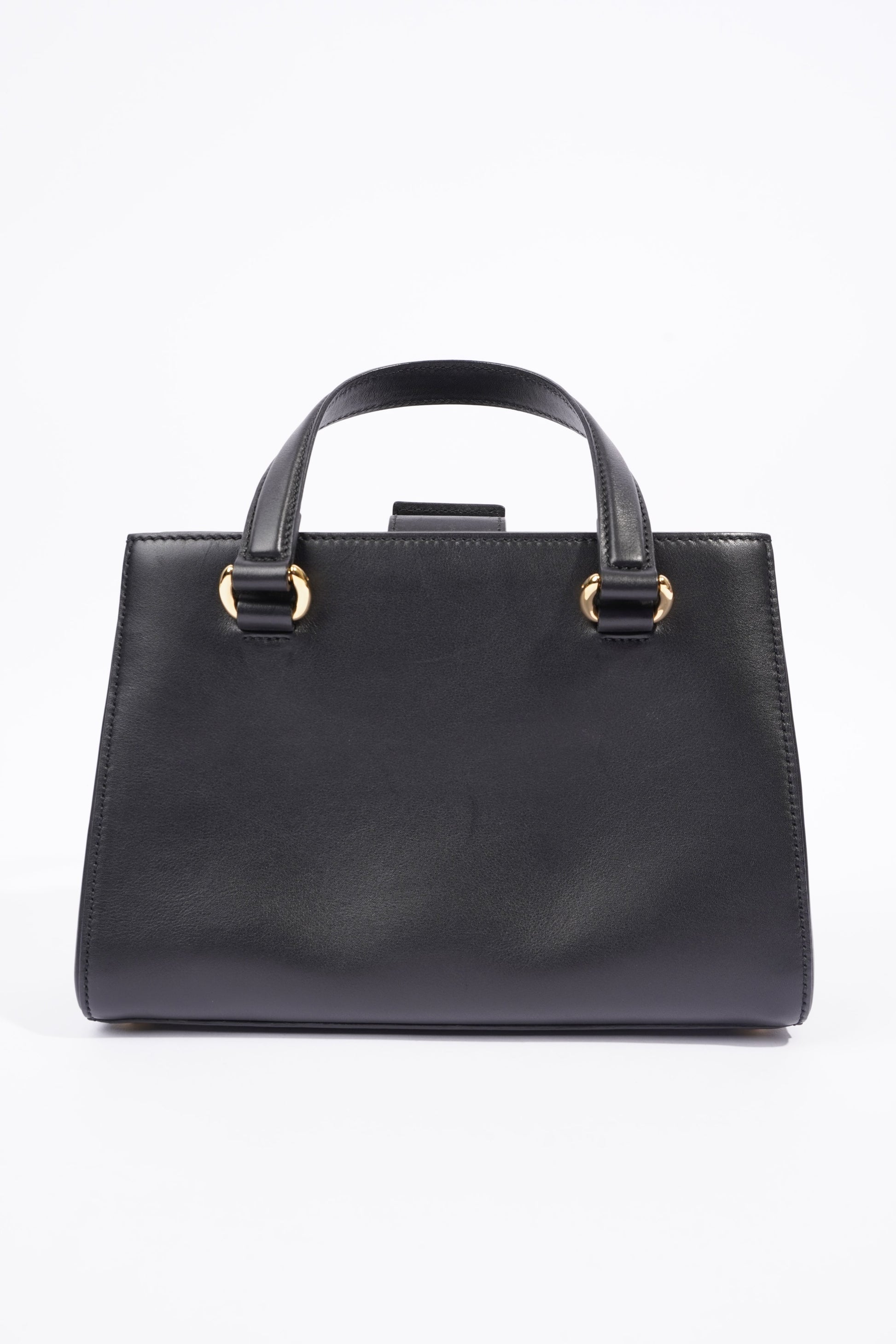 Gucci Lou Monogram Leather Top Handle Crossbody