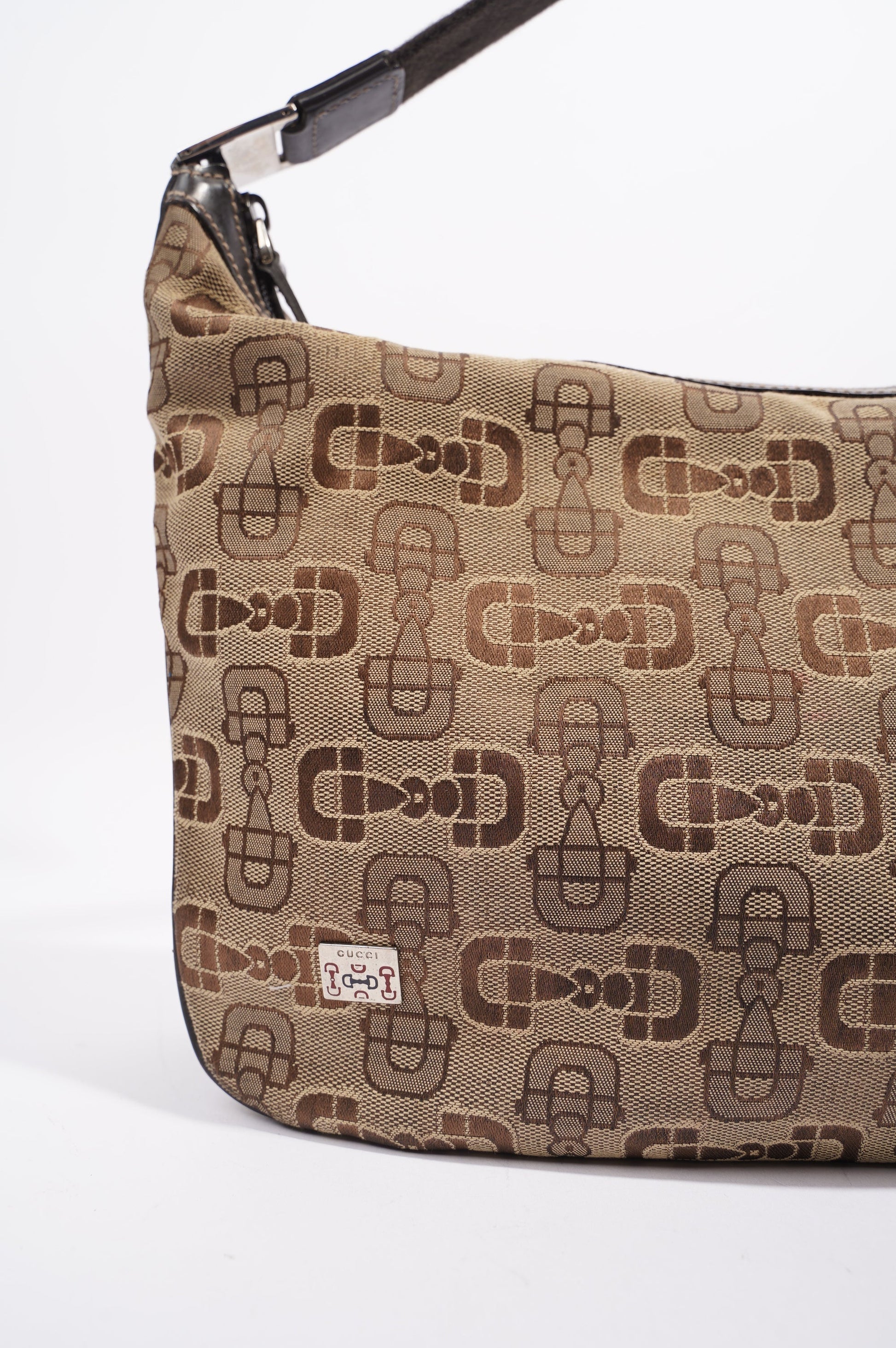 Gucci Lou Monogram Canvas Crossbody