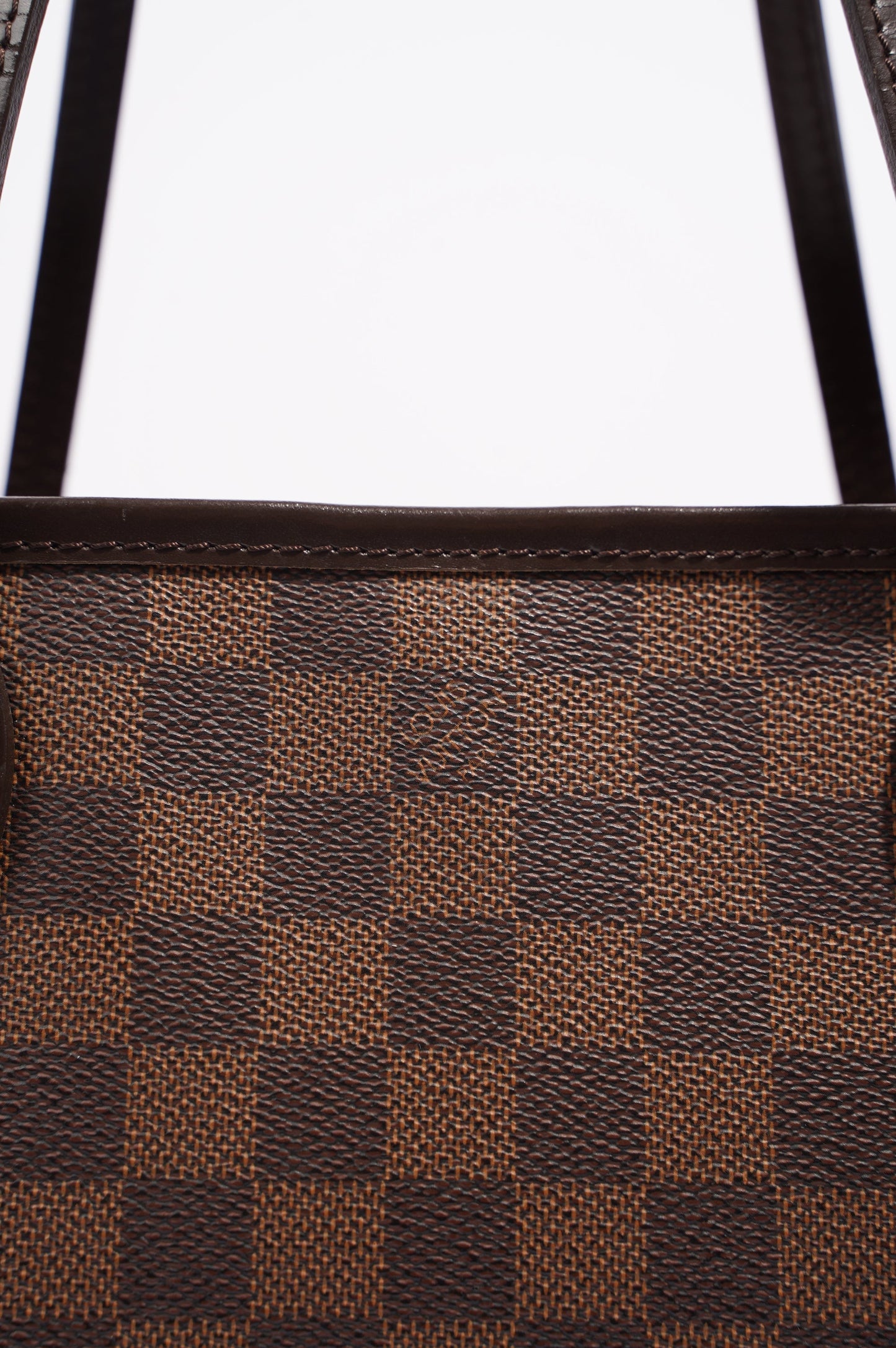 Louis Vuitton Womens Neverfull Damier Ebene Canvas PM Tote