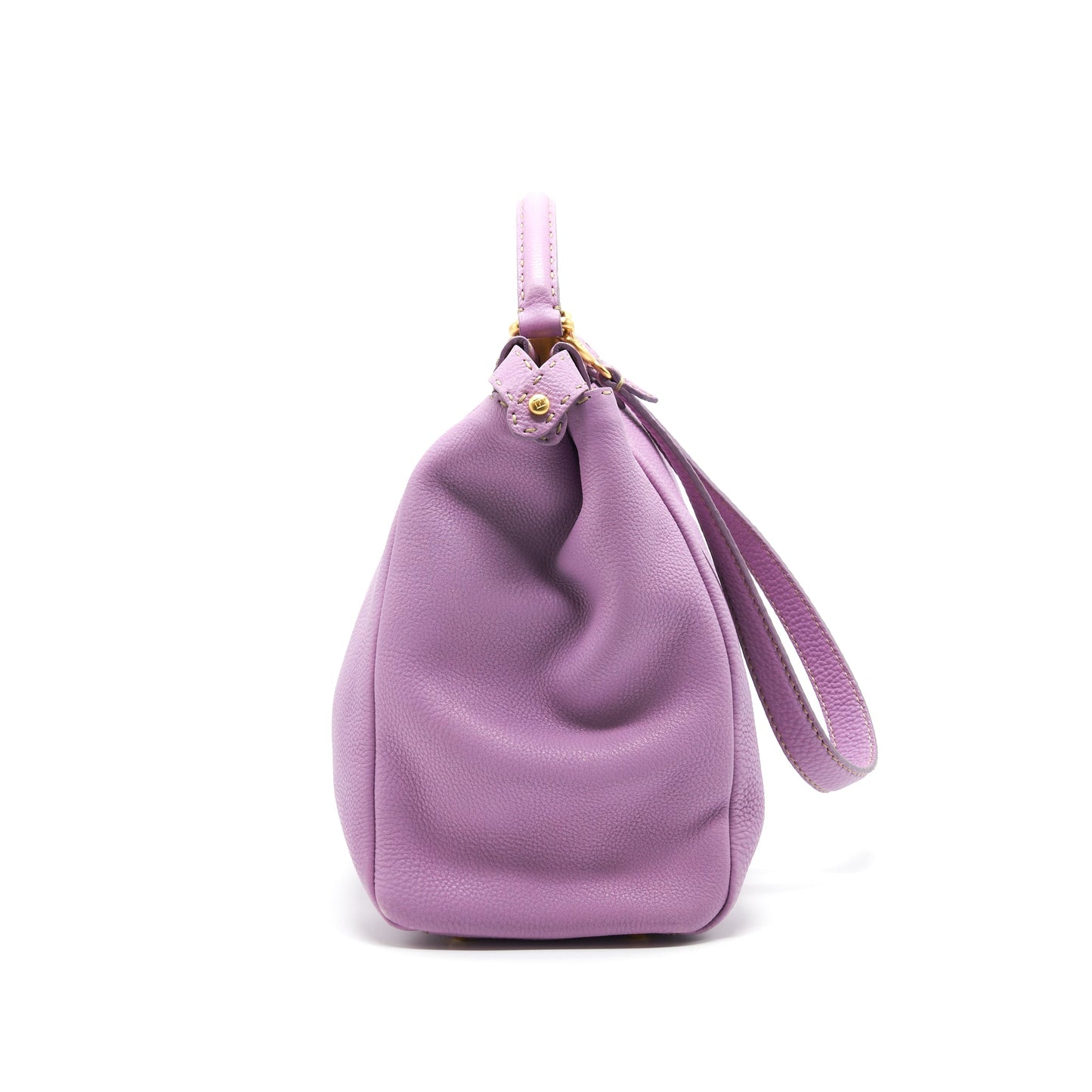 Fendi Extra Large Peekaboo Purse Purple