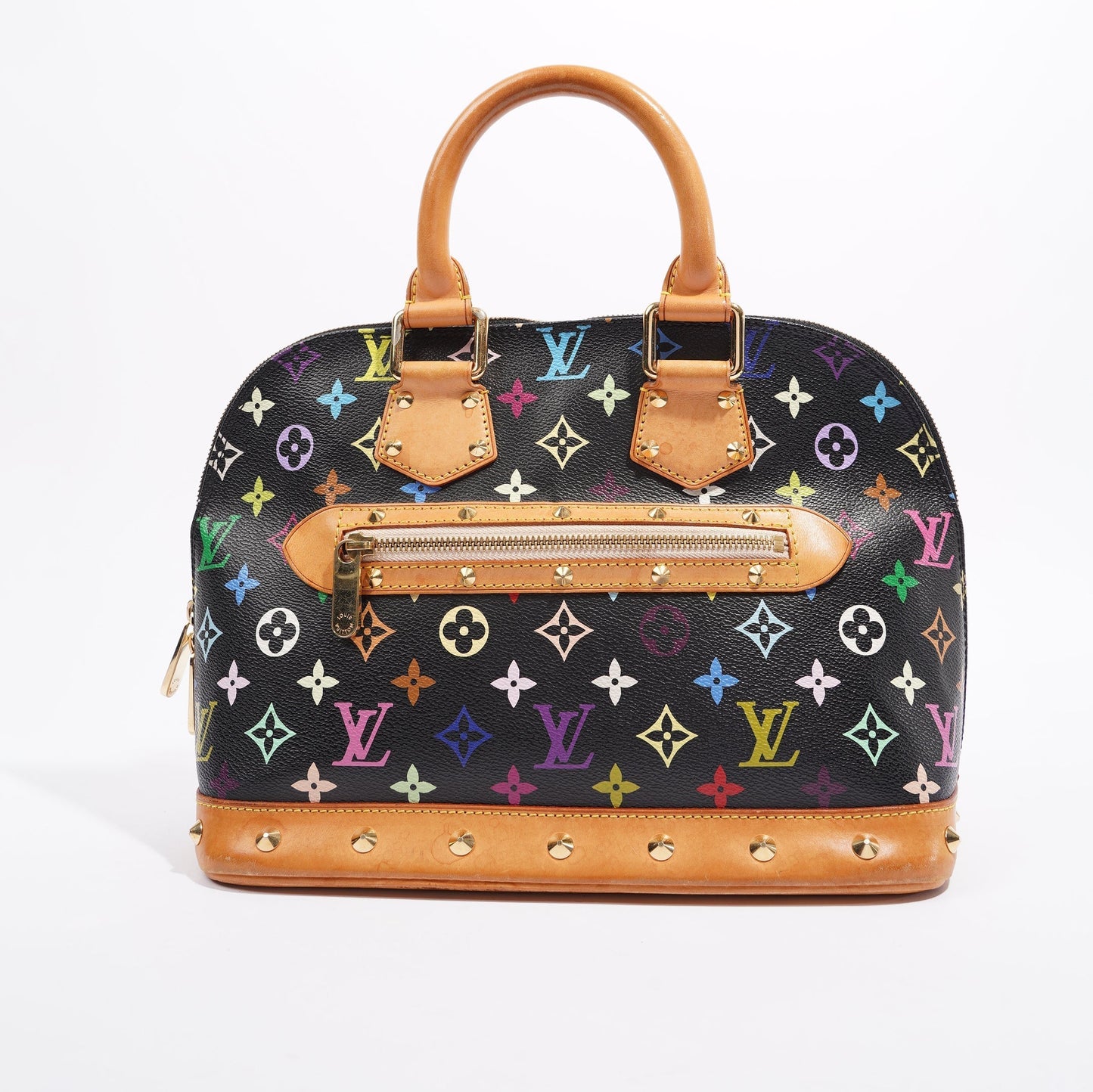 Louis Vuitton Womens Murakami Alma Black / Multi PM Handbag
