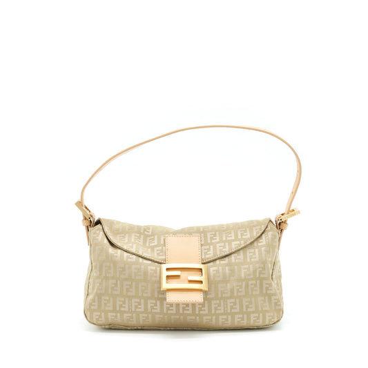 Fendi   Baguette Fabric Beige