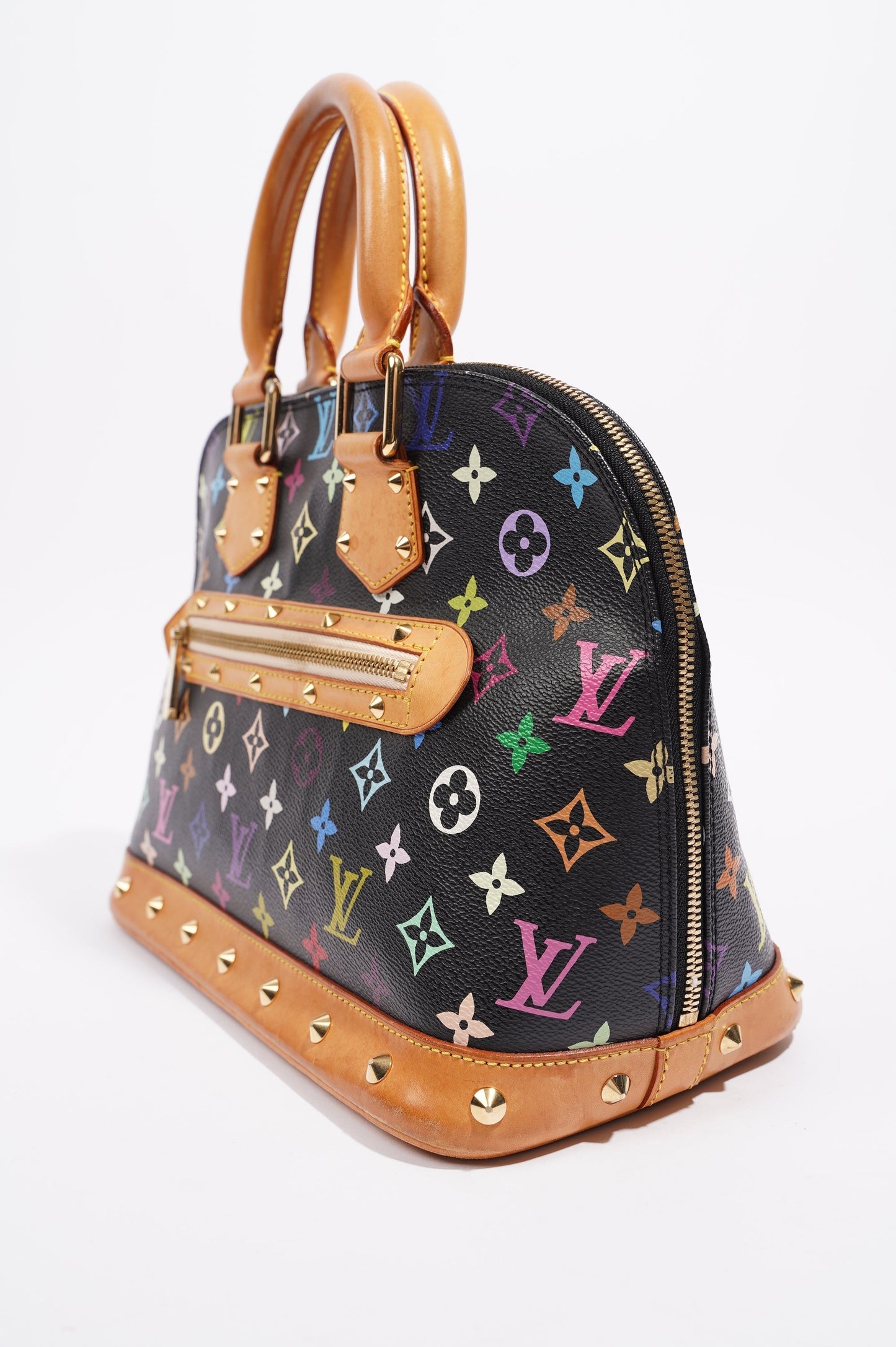 Louis Vuitton Womens Murakami Alma Black / Multi PM Handbag