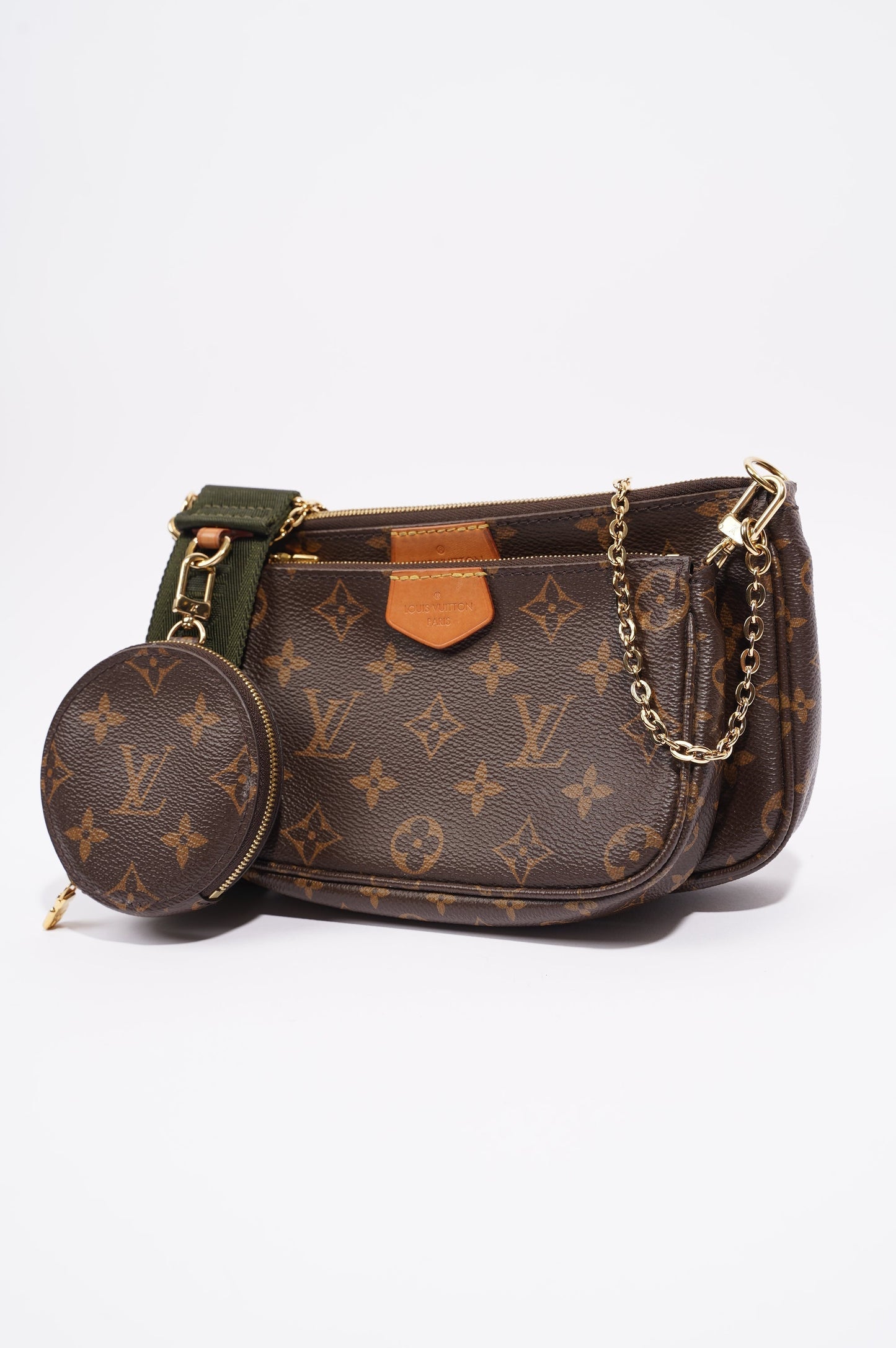 Louis Vuitton Womens Multi Pochette Accessoire Monogram Canvas Clutch