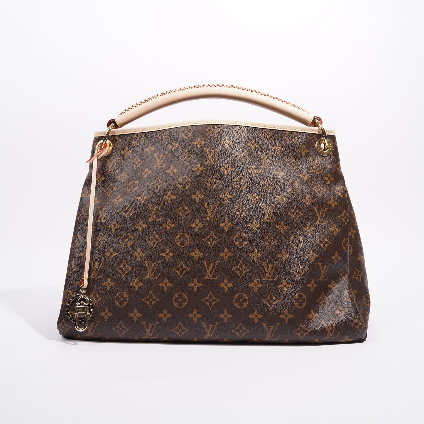Louis Vuitton Womens Artsy Monogram Cream MM Handbag