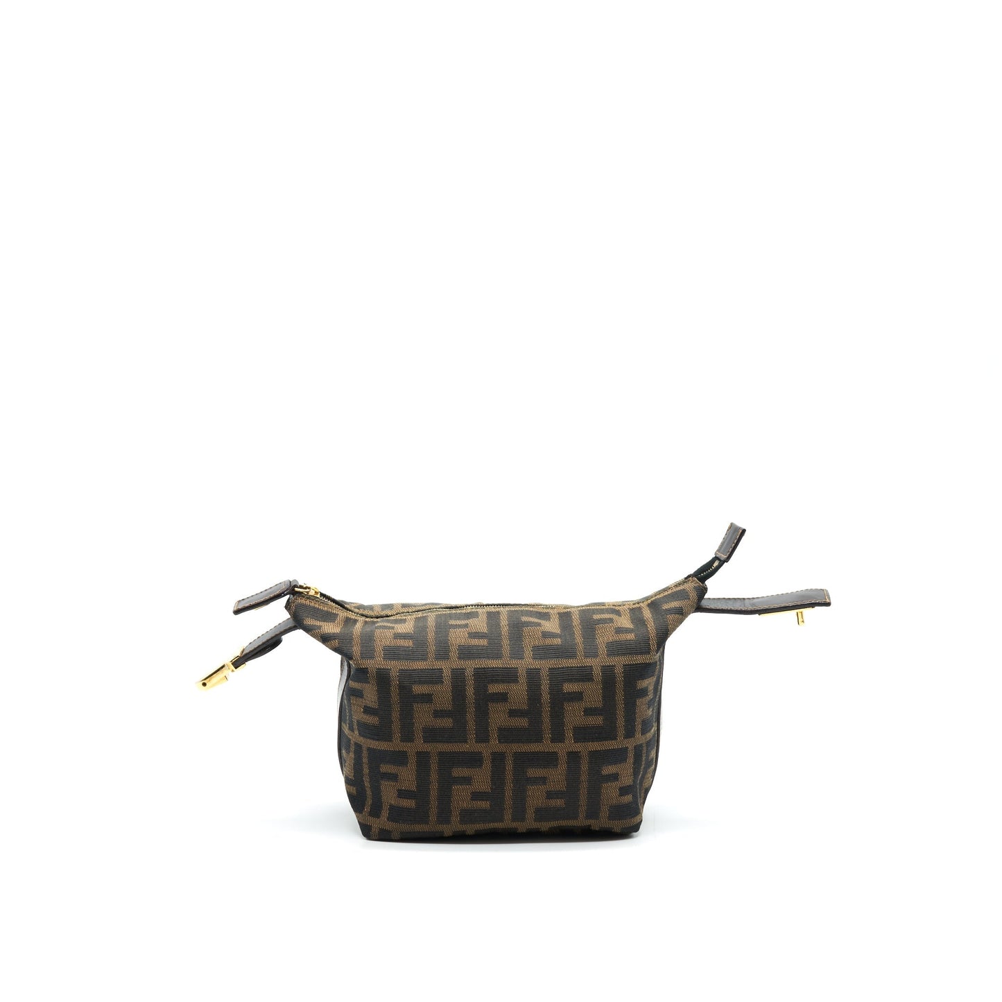 FENDI   COSMETIC Purse ZUCCA CANVAS