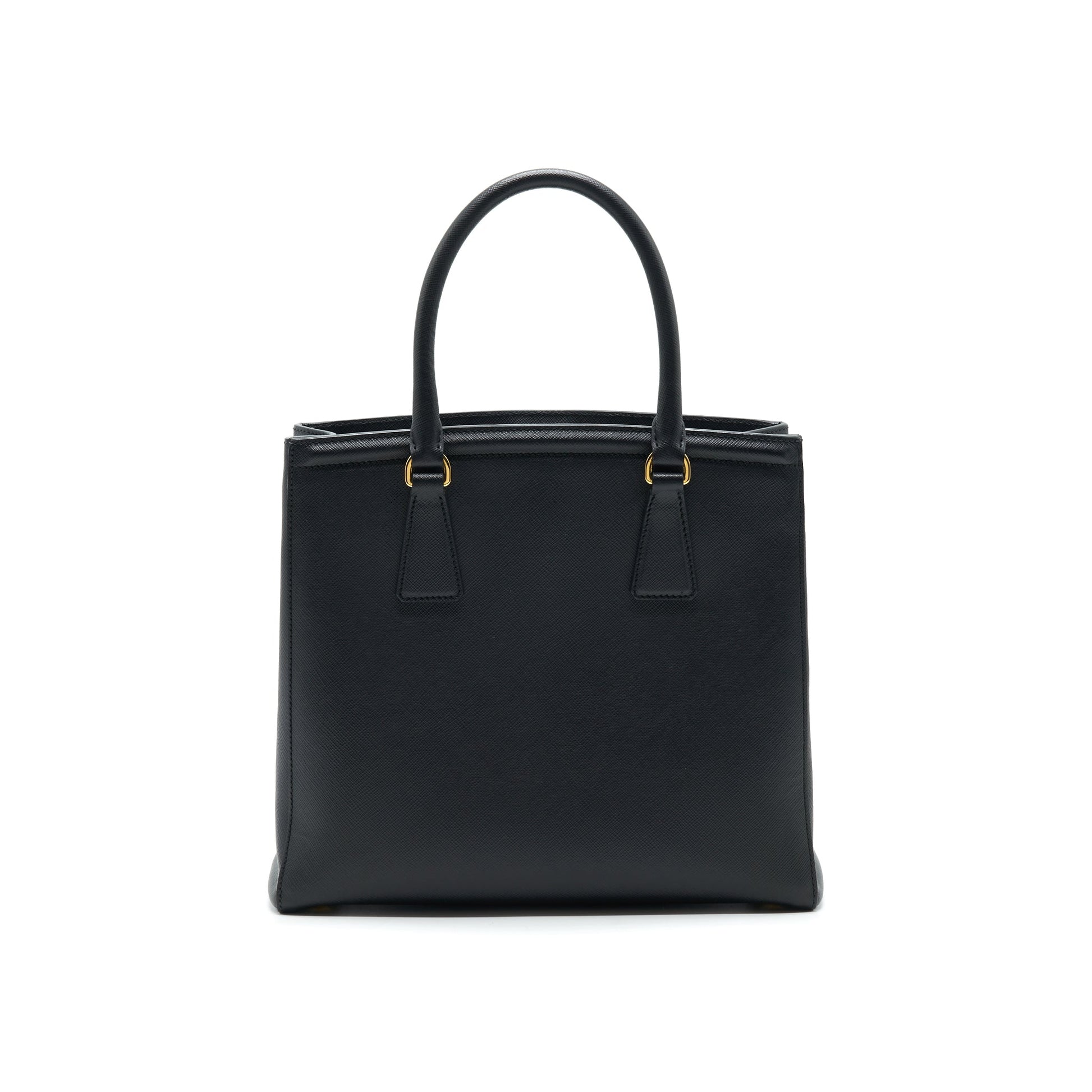 Prada Saffiano Lux Leather Tote Purse Nero