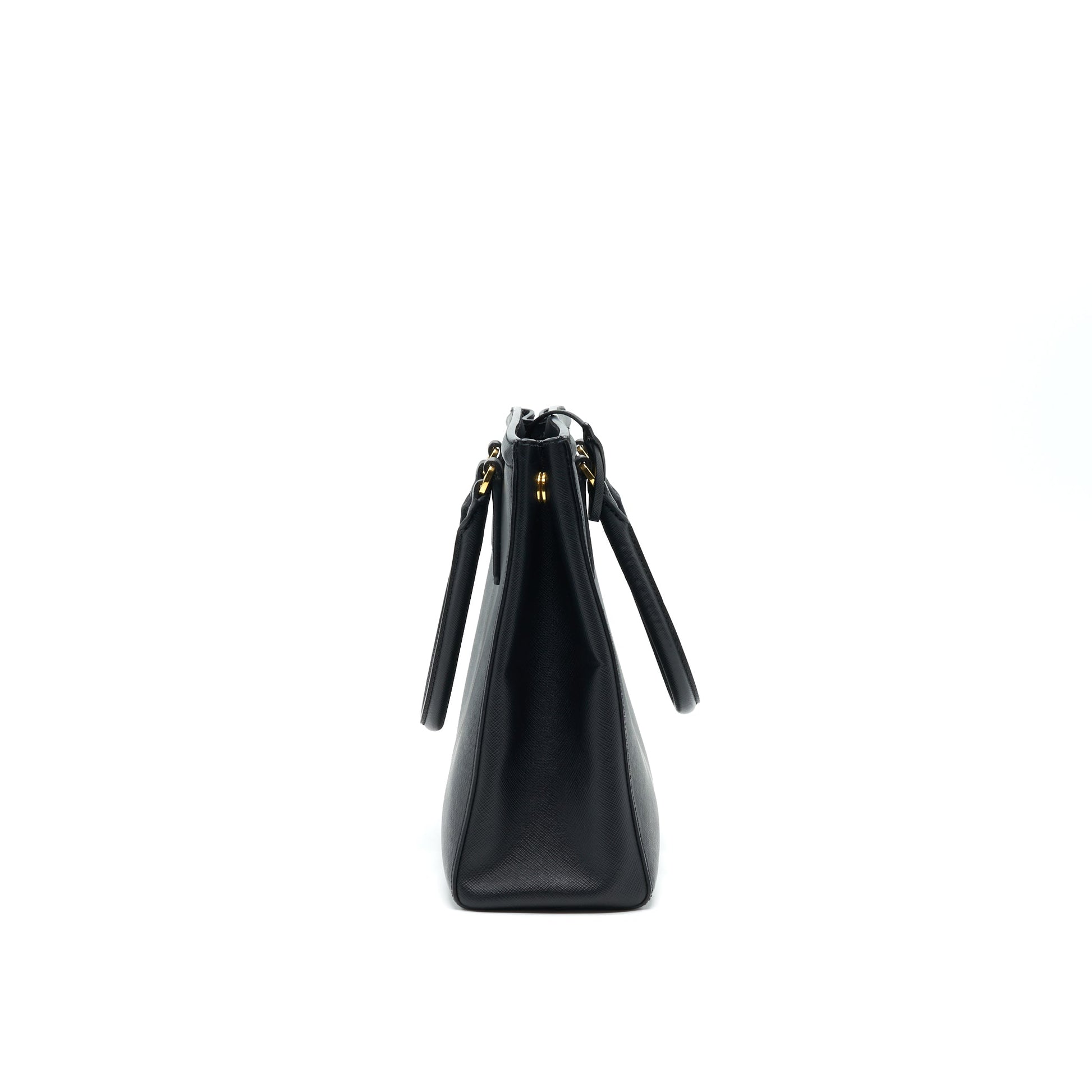 Prada Saffiano Lux Leather Tote Purse Nero