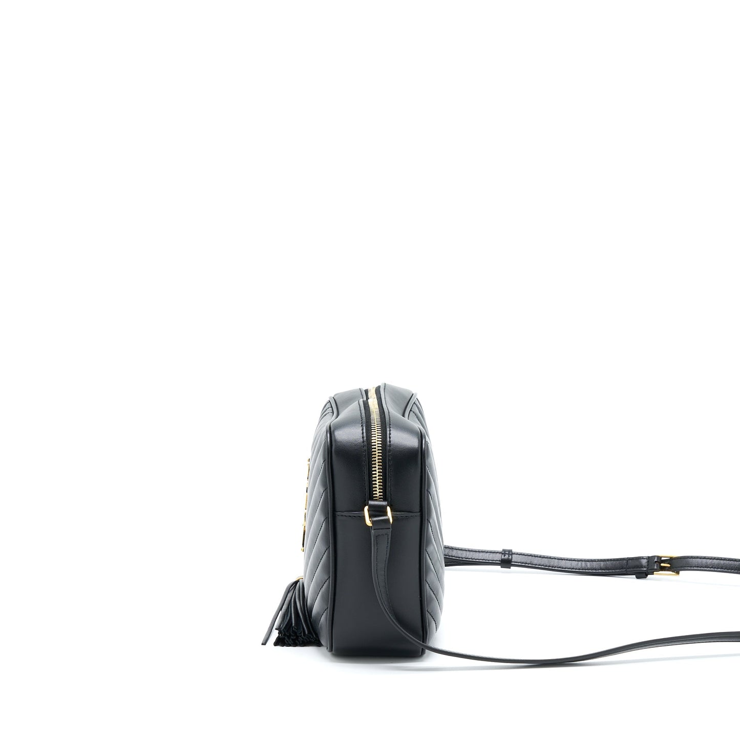 Saint Laurent/ Lou Camera Purse Calfskin Black