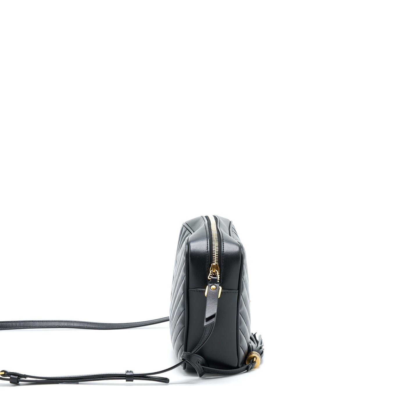 Saint Laurent/ Lou Camera Purse Calfskin Black