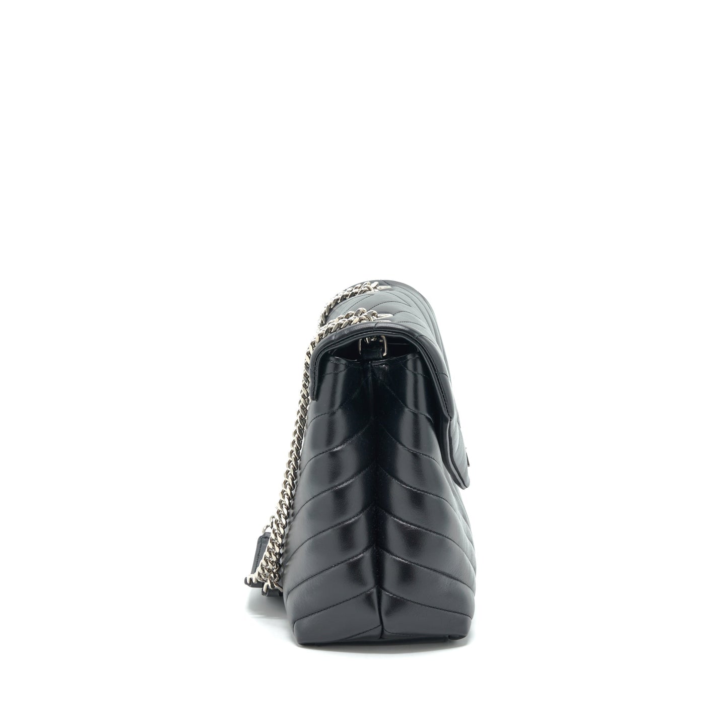 Saint Laurent / Loulou Medium Purse Calfskin Black