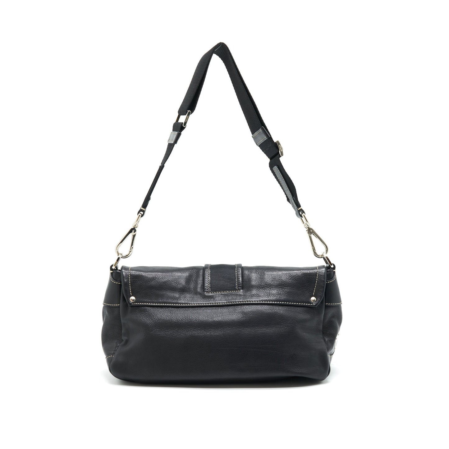 PRADA Long Mini Purse in Black