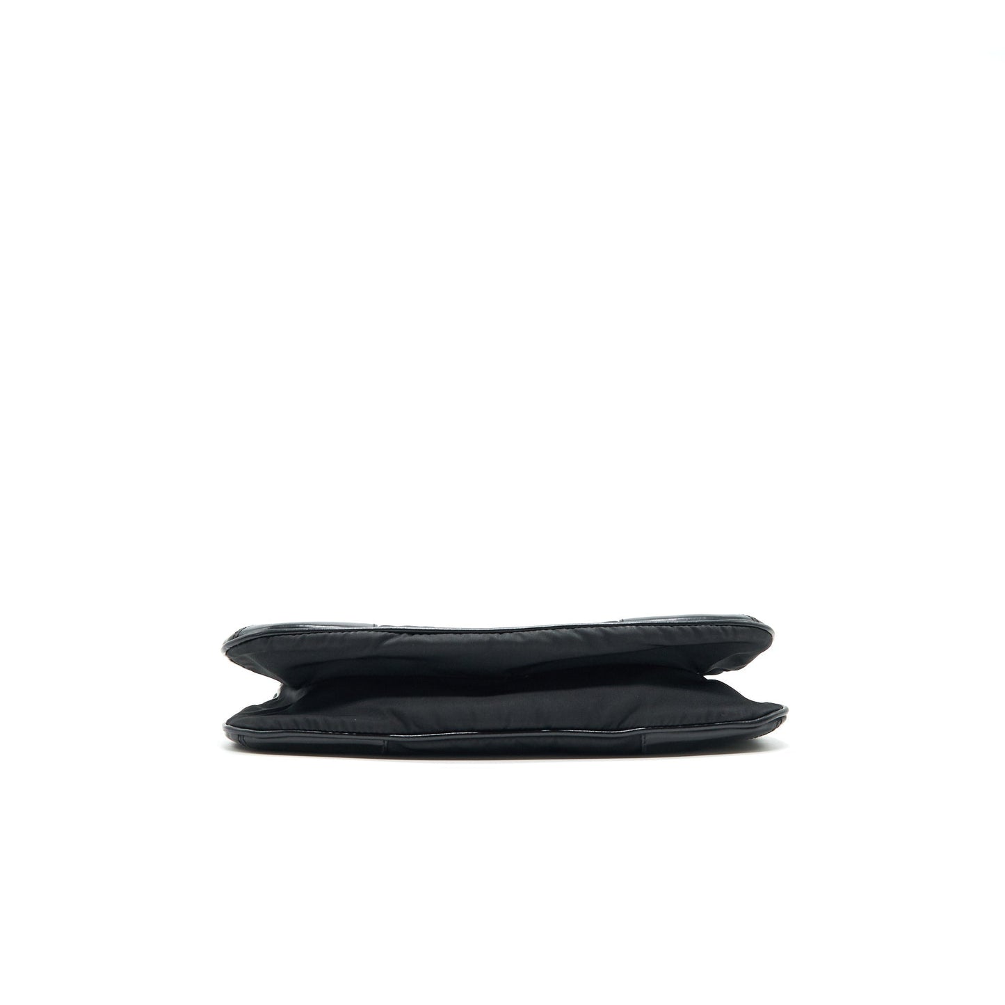 PRADA Nylon Crossbody Purse in Black