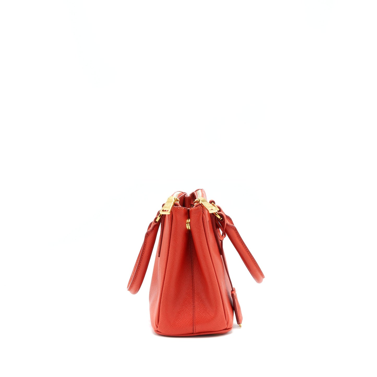 Prada top Handle /Crossbody Tote Purse Saffiano Red