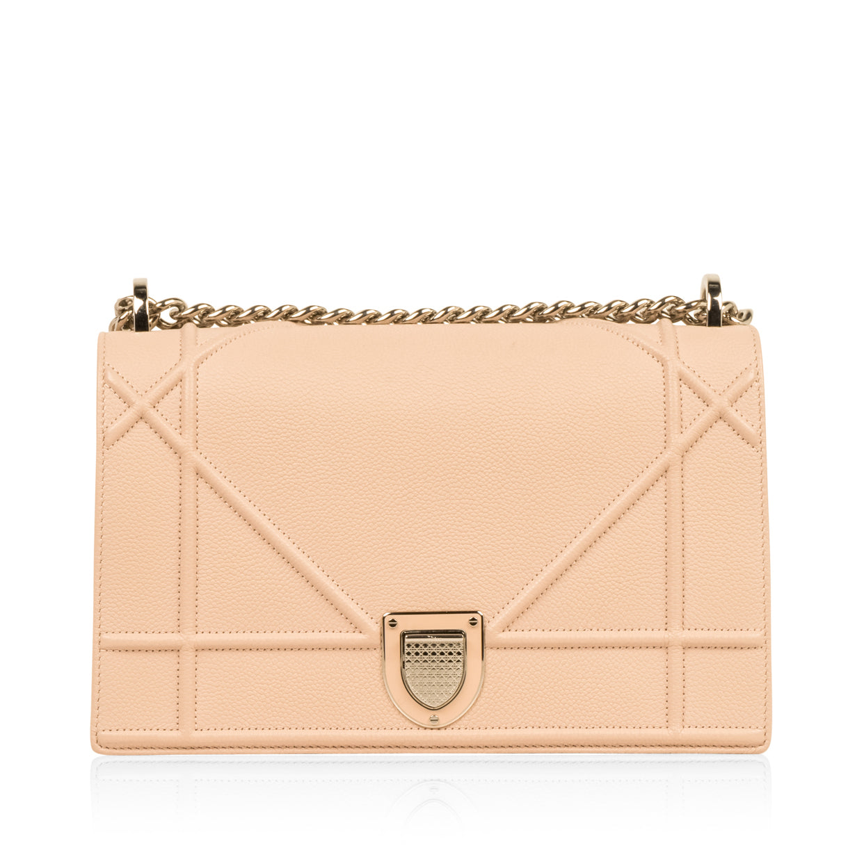 Dior Chain Leather Tote