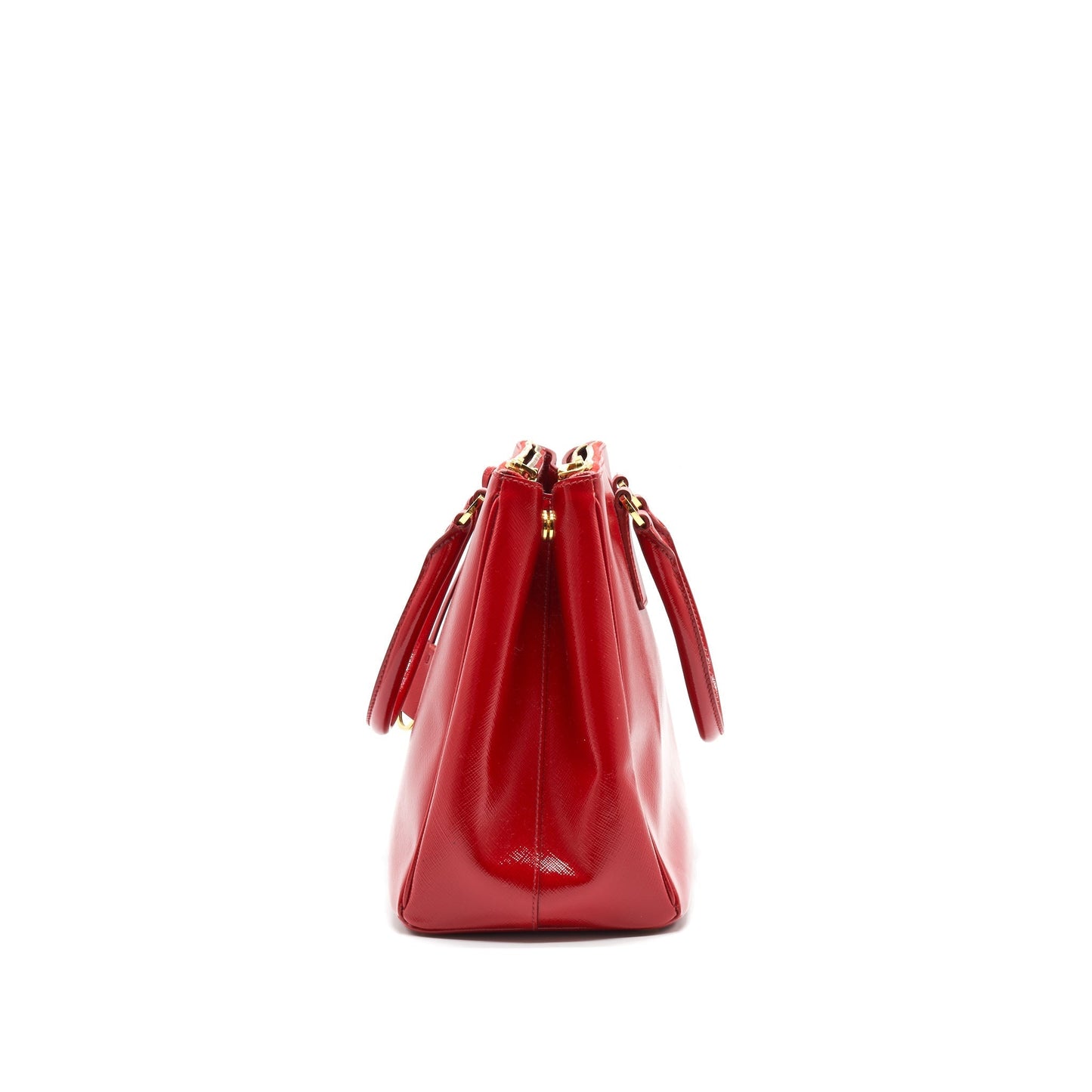 PRADA Saffiano Leather Medium in Red
