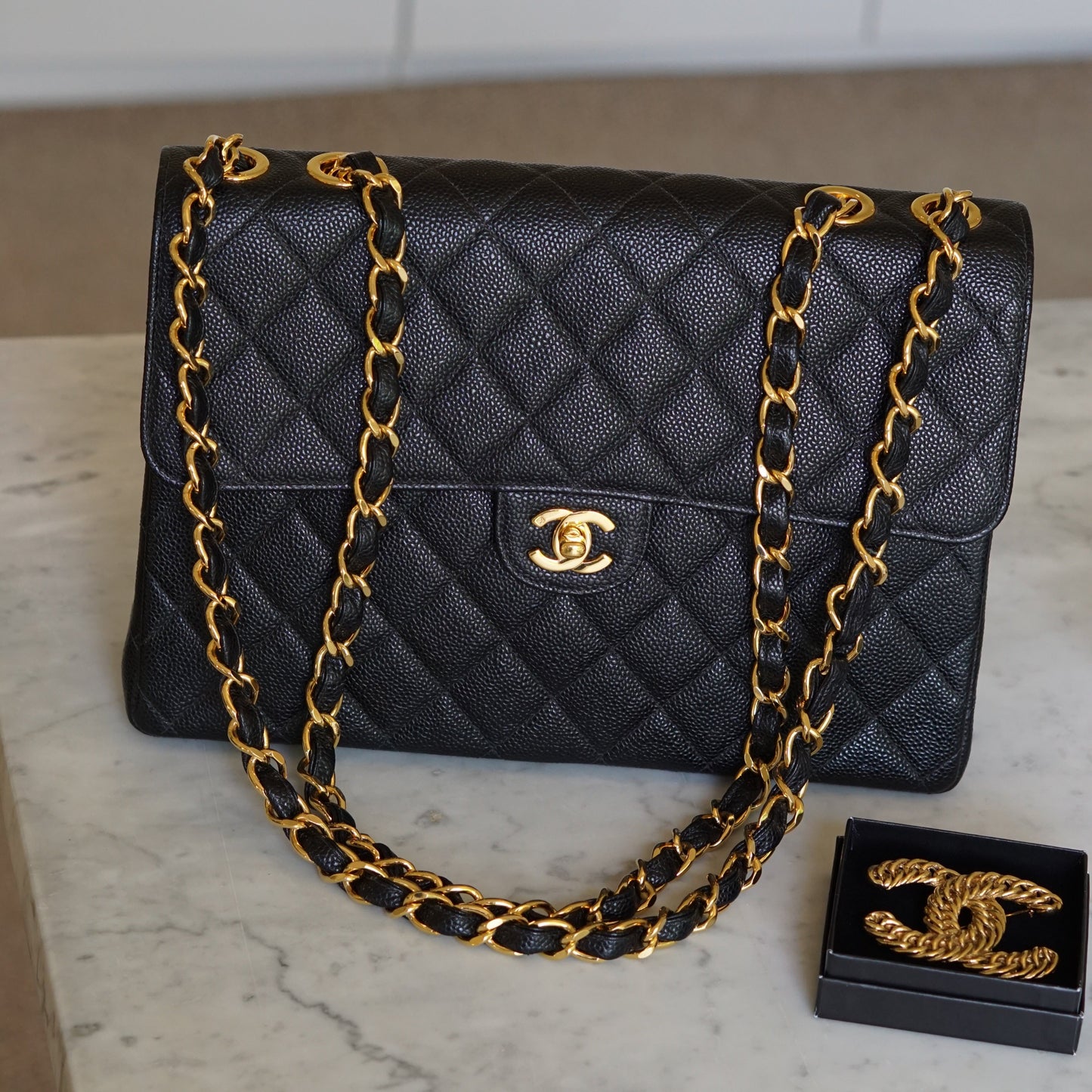 Chanel Jumbo Handbag Bag - Almora Bags