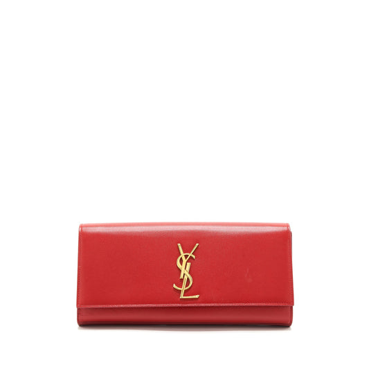 Saint Laurent/ Clutch Caviar Red