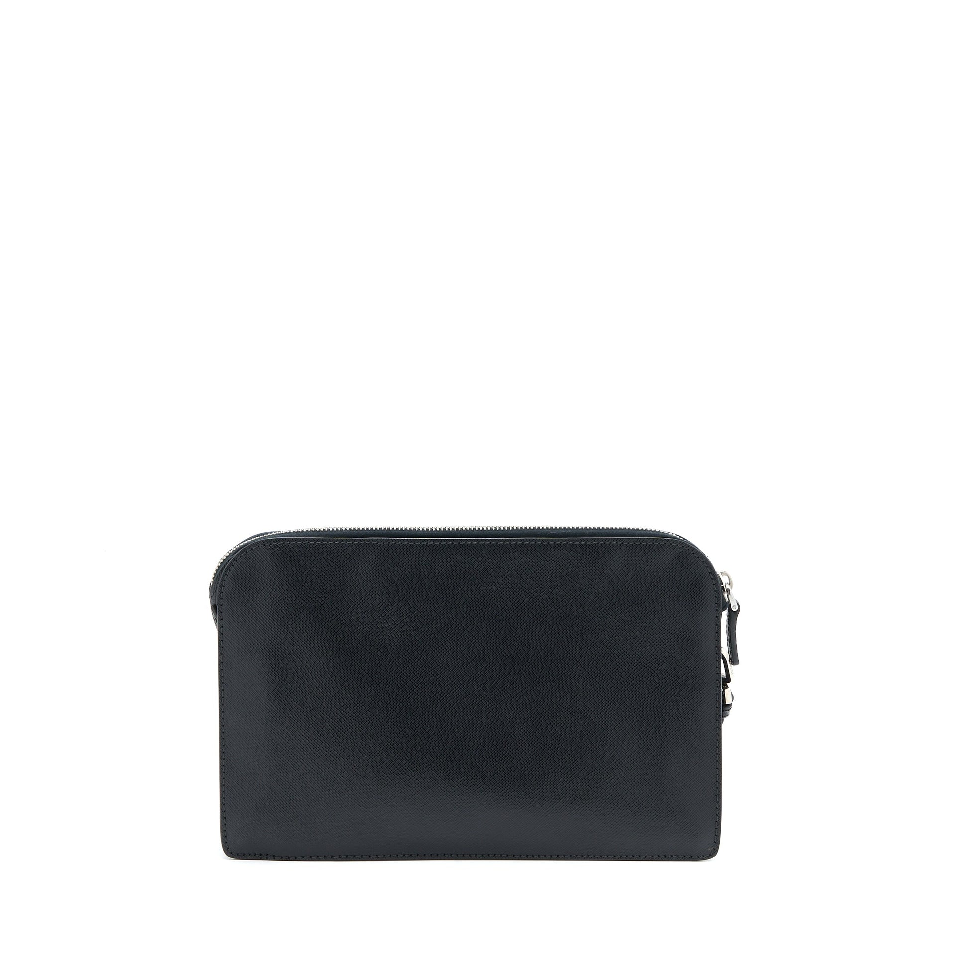 Prada Men’s Clutch Soffiano Black